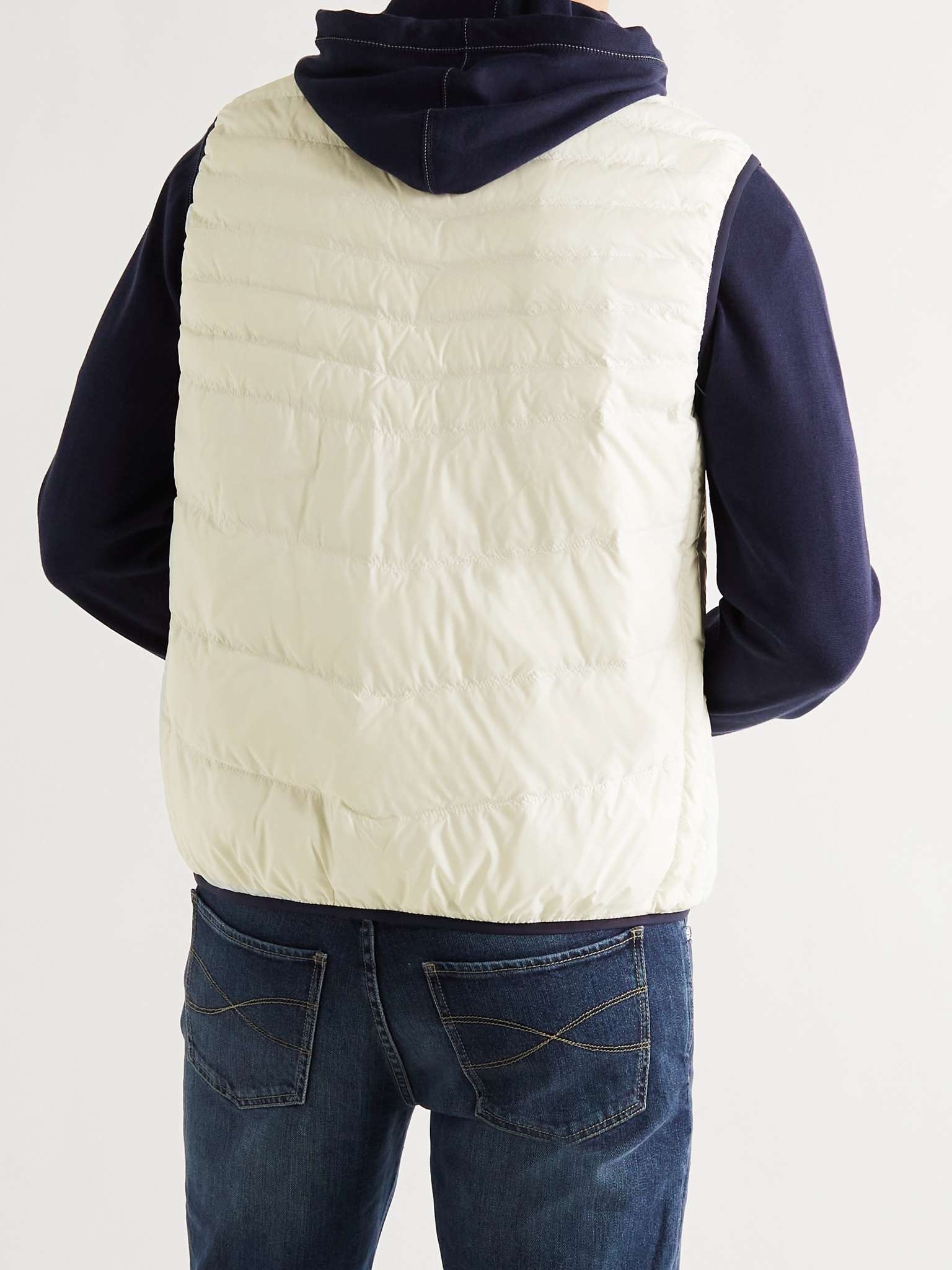 Slim-Fit Quilted Shell Down Gilet - 4