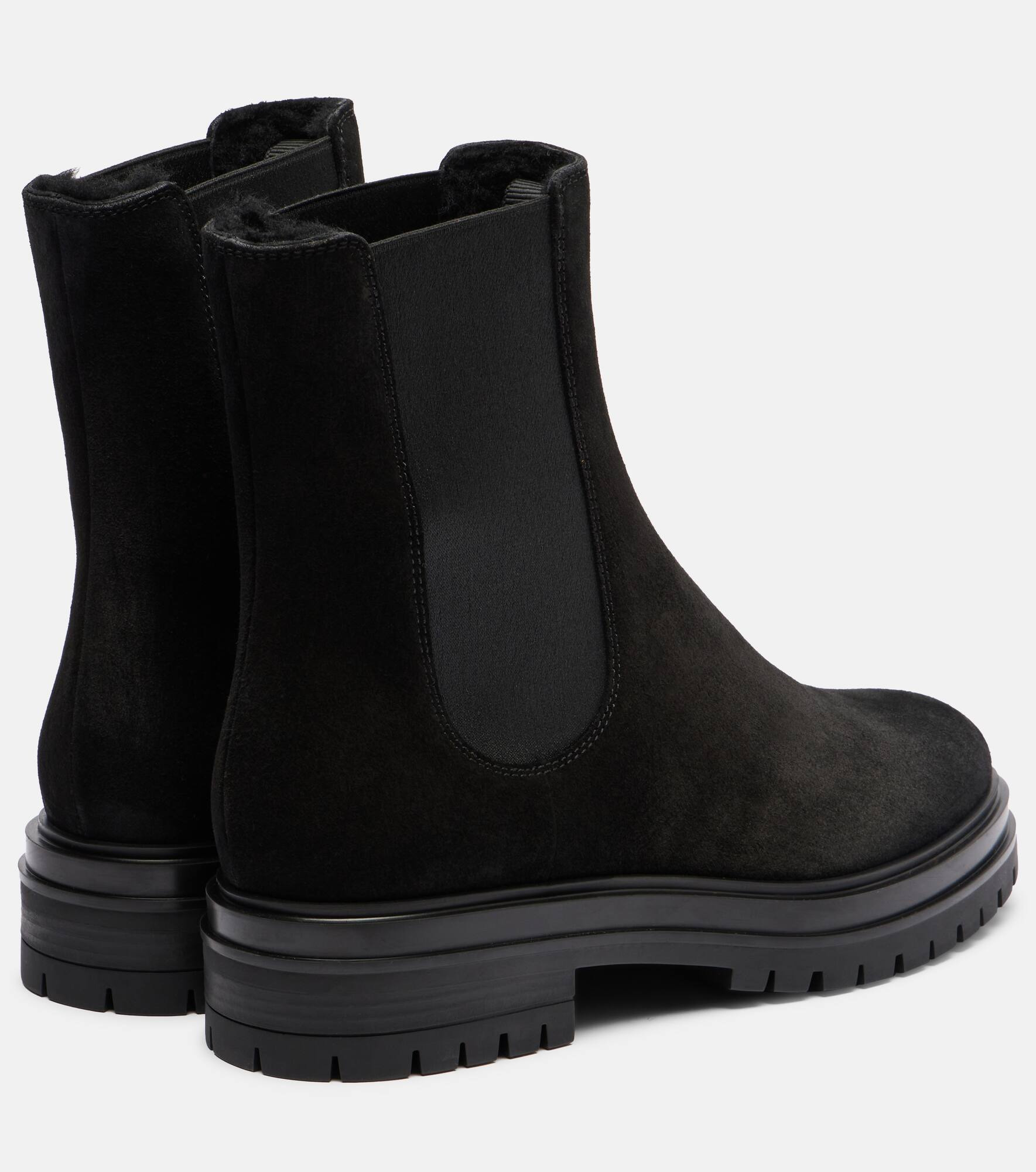 Chelsea suede ankle boots - 2