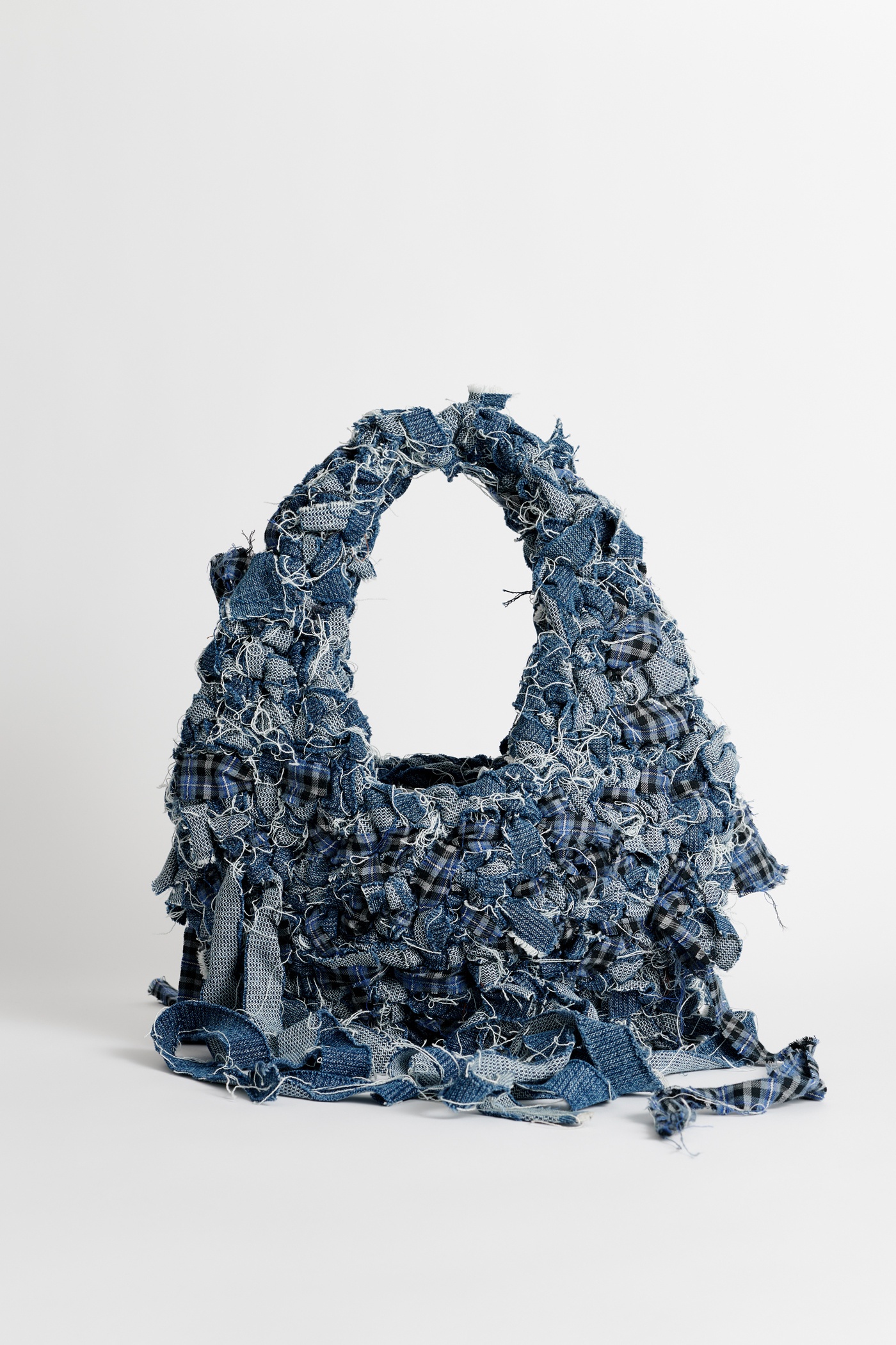 Crochet Bag Cantrell Blue Chain Twill - 1