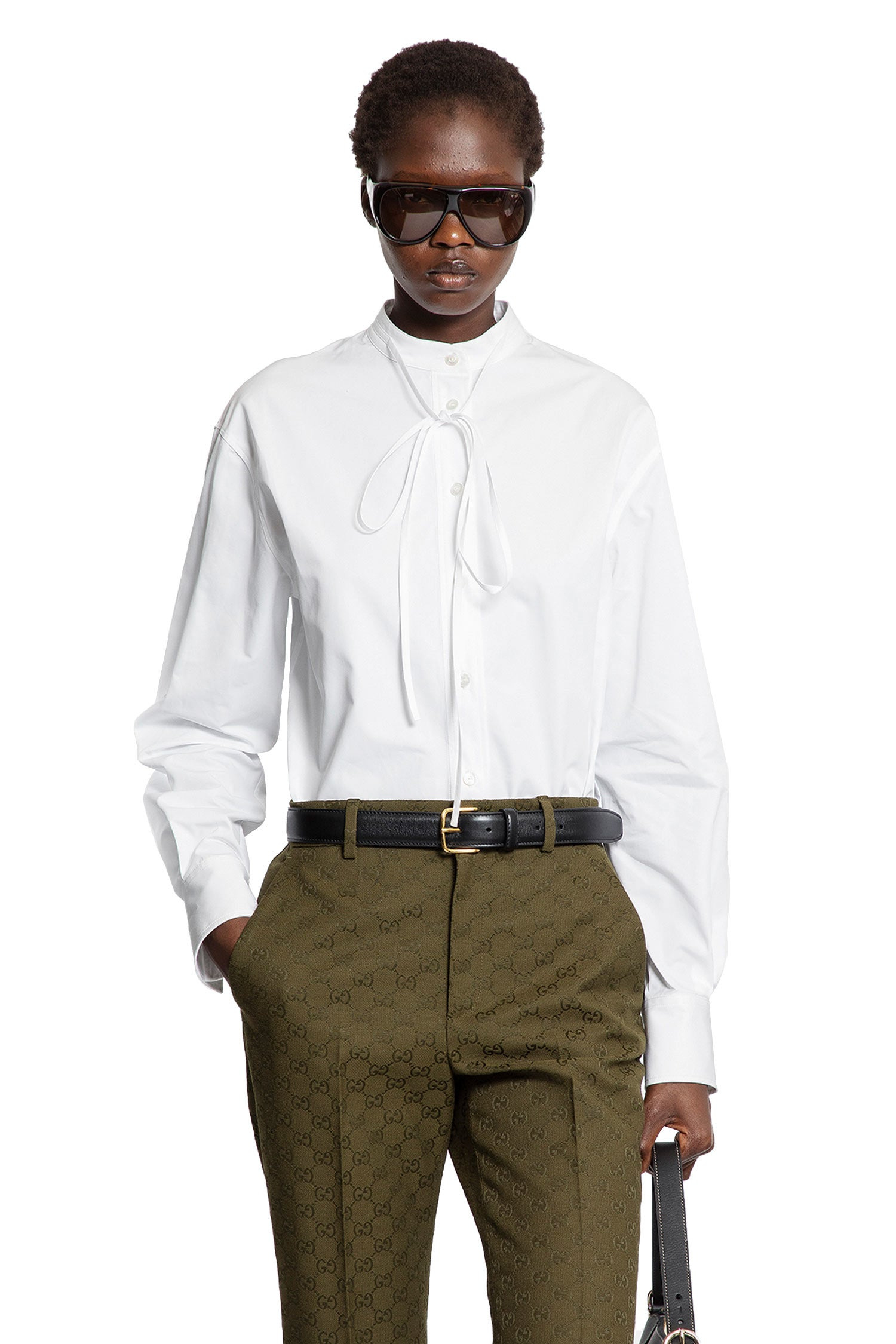 Half-Button-Shirt-In-Heavy-Cotton-Poplin - 6
