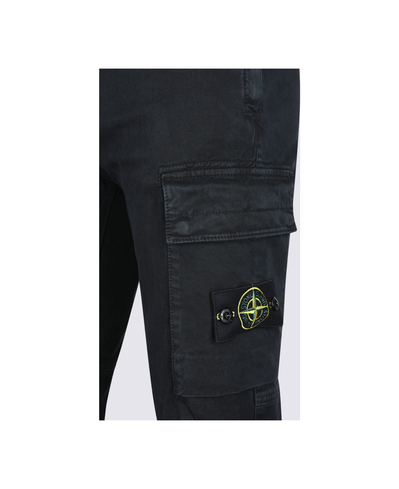 Black Cotton Pants - 3