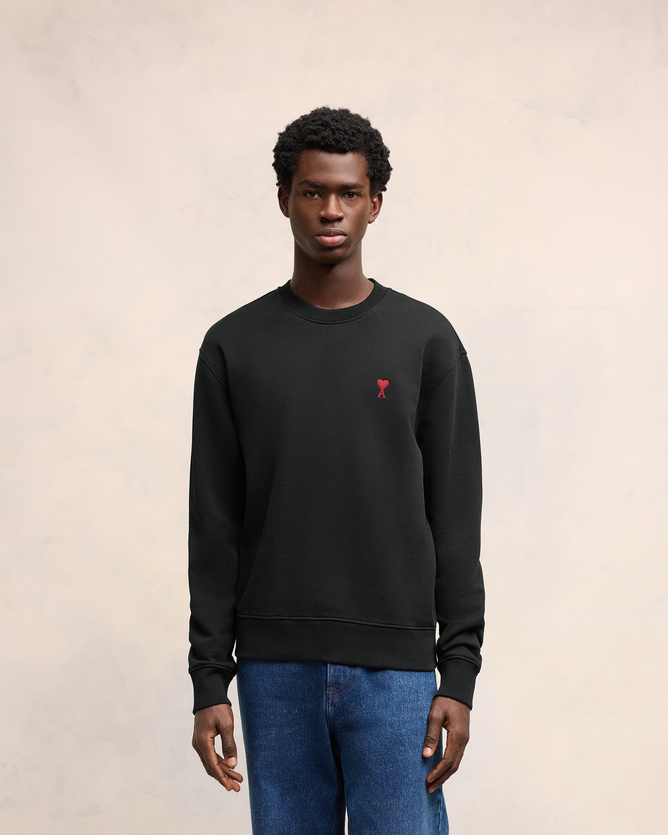 【関税込み】AMI Paris レッド ライン スウェットシャツ 17961432_38592558_1000.jpg