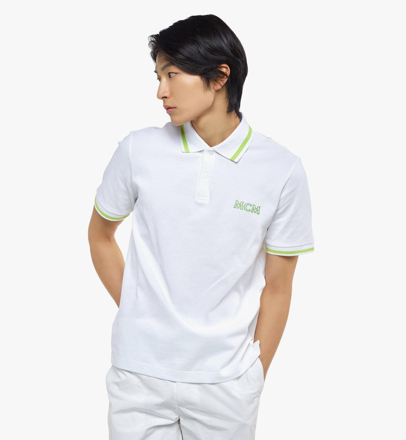 Logo Polo Shirt in Organic Cotton 5