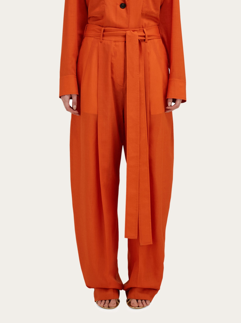 FERRAGAMO Barrel leg trouser outlook