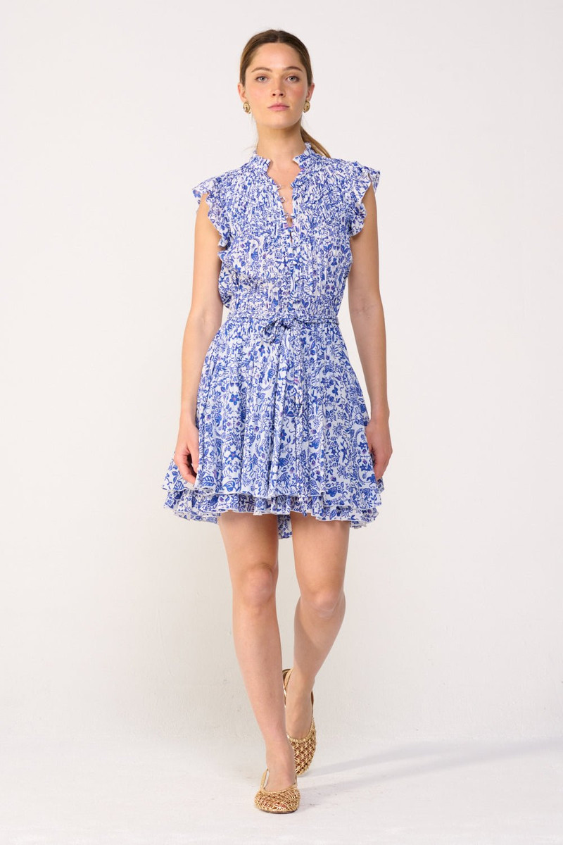 Mini Dress Callie - Blue Tiare 1