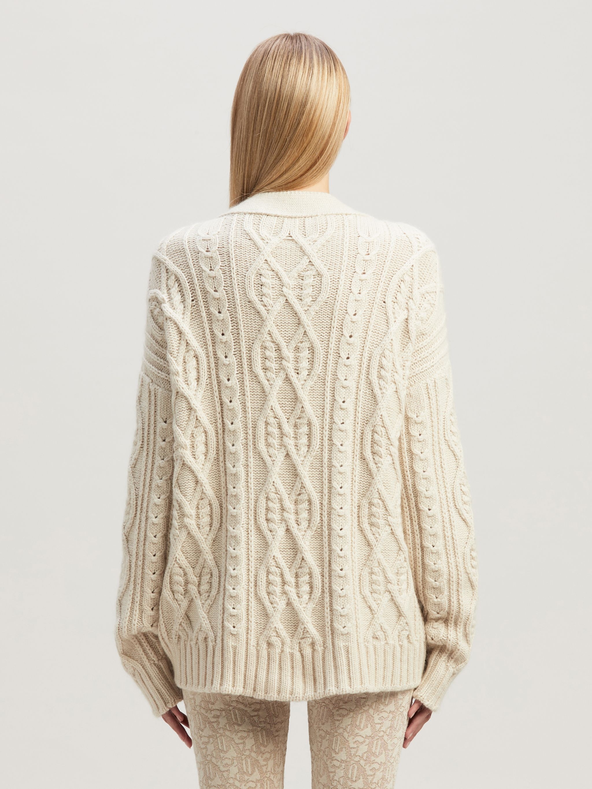 Fisherman Cardigan - 5