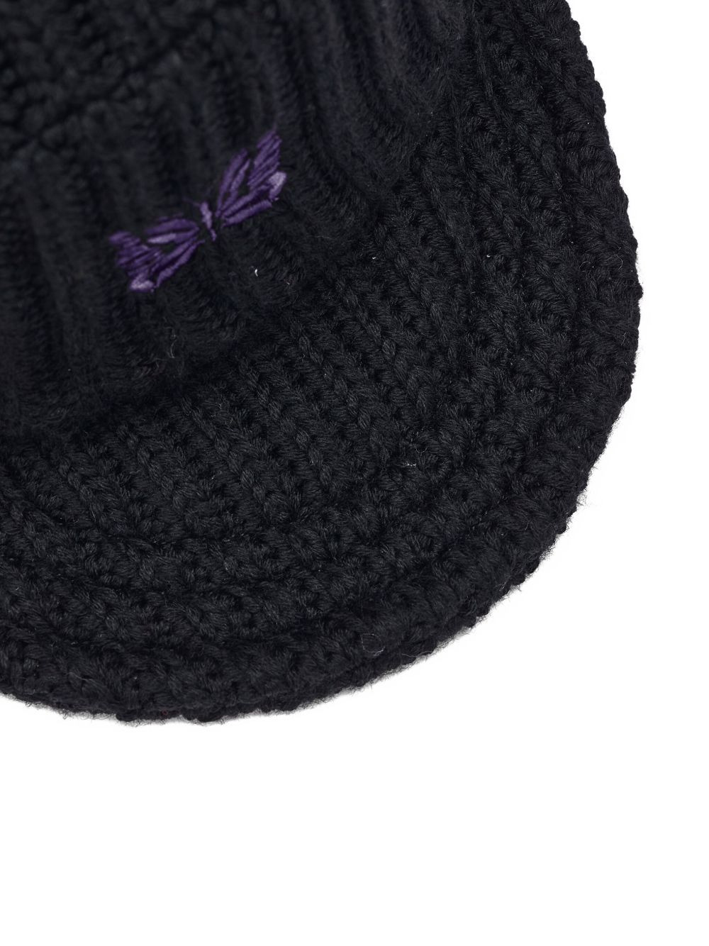 ribbed butterfly beret - 5