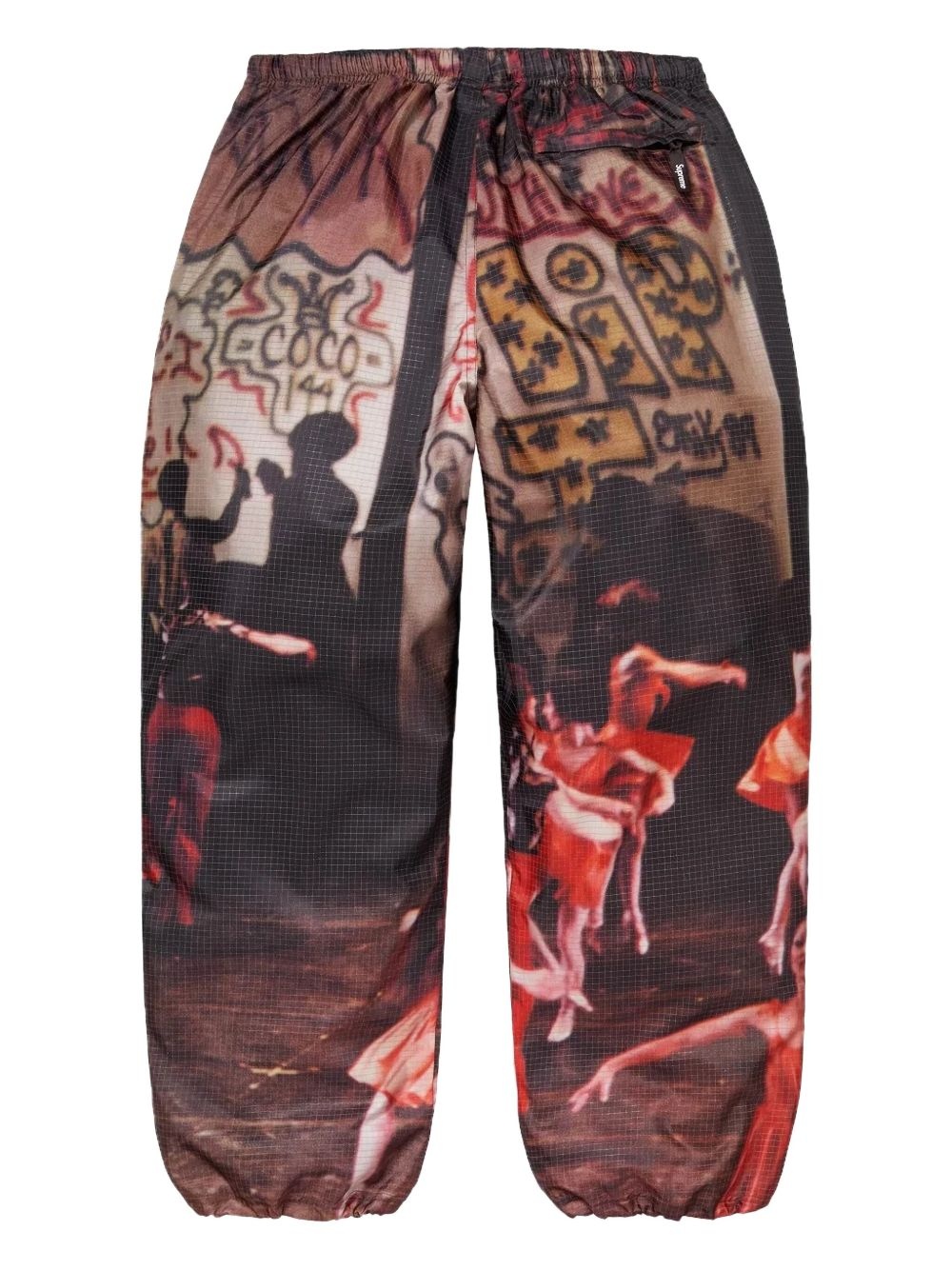 reflective ripstop track pants - 2