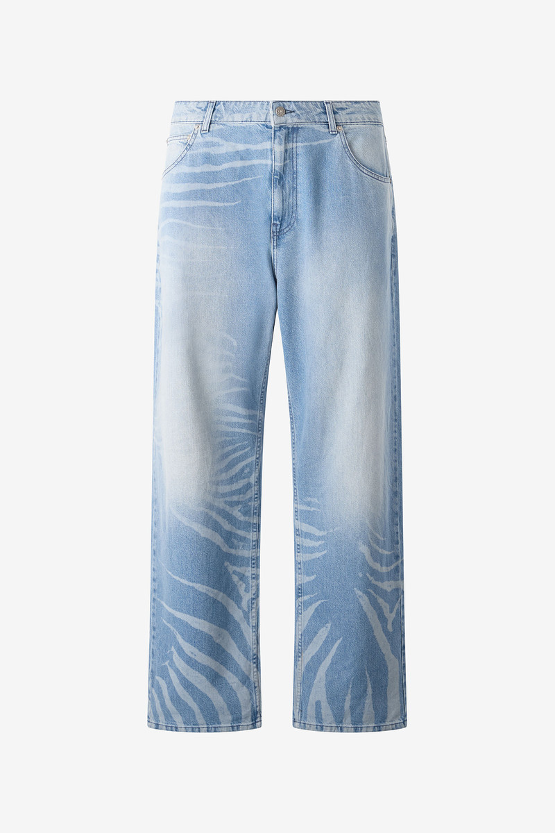 Zebra Design Jeans 1