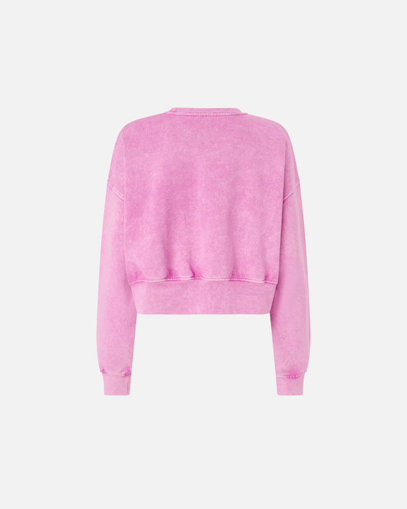 PINKO CROPPED SWEATSHIRT WITH BRANDED LABEL outlook