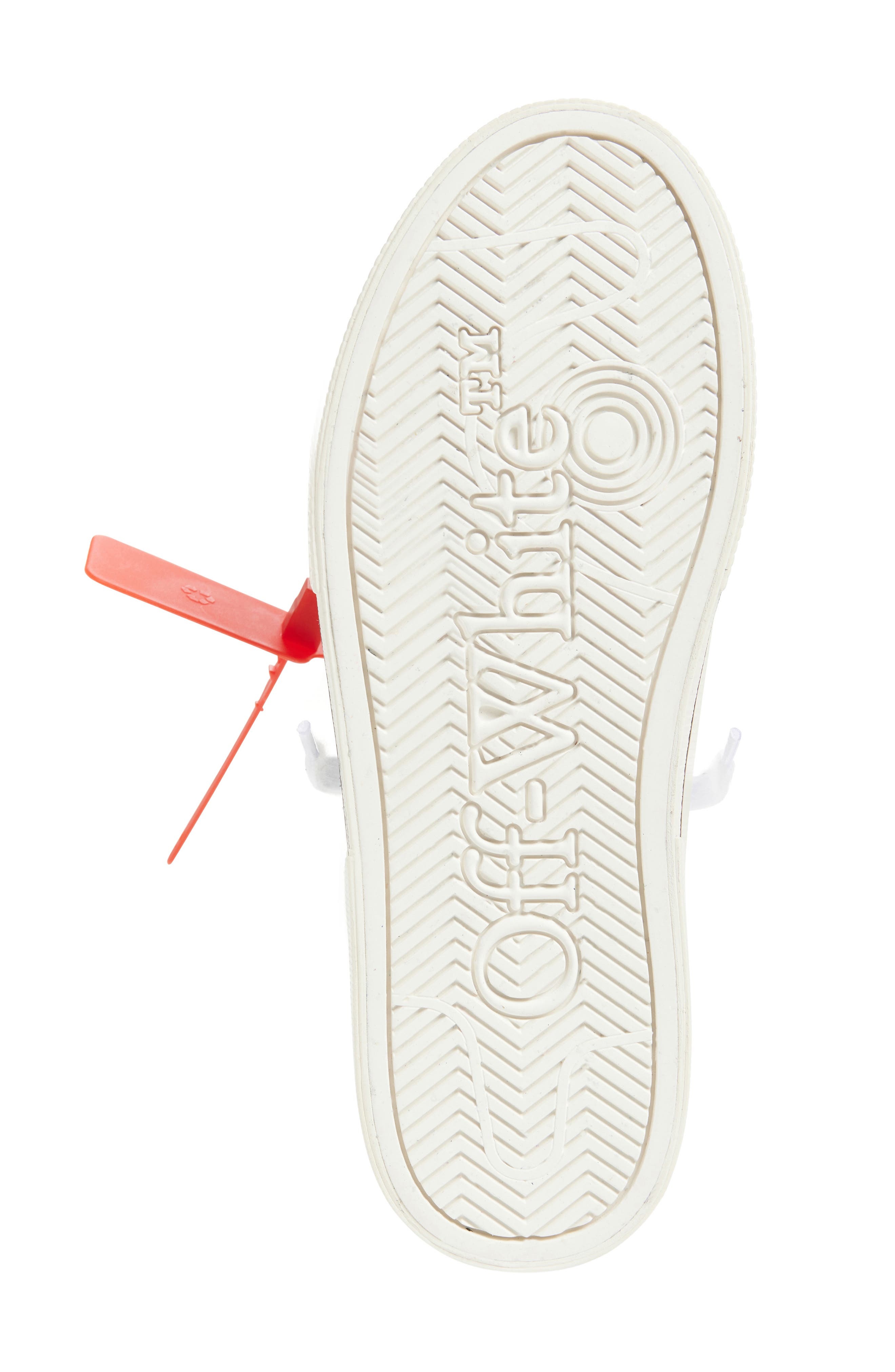 Off-White New Vulcanized Low Top Sneaker in White - 6