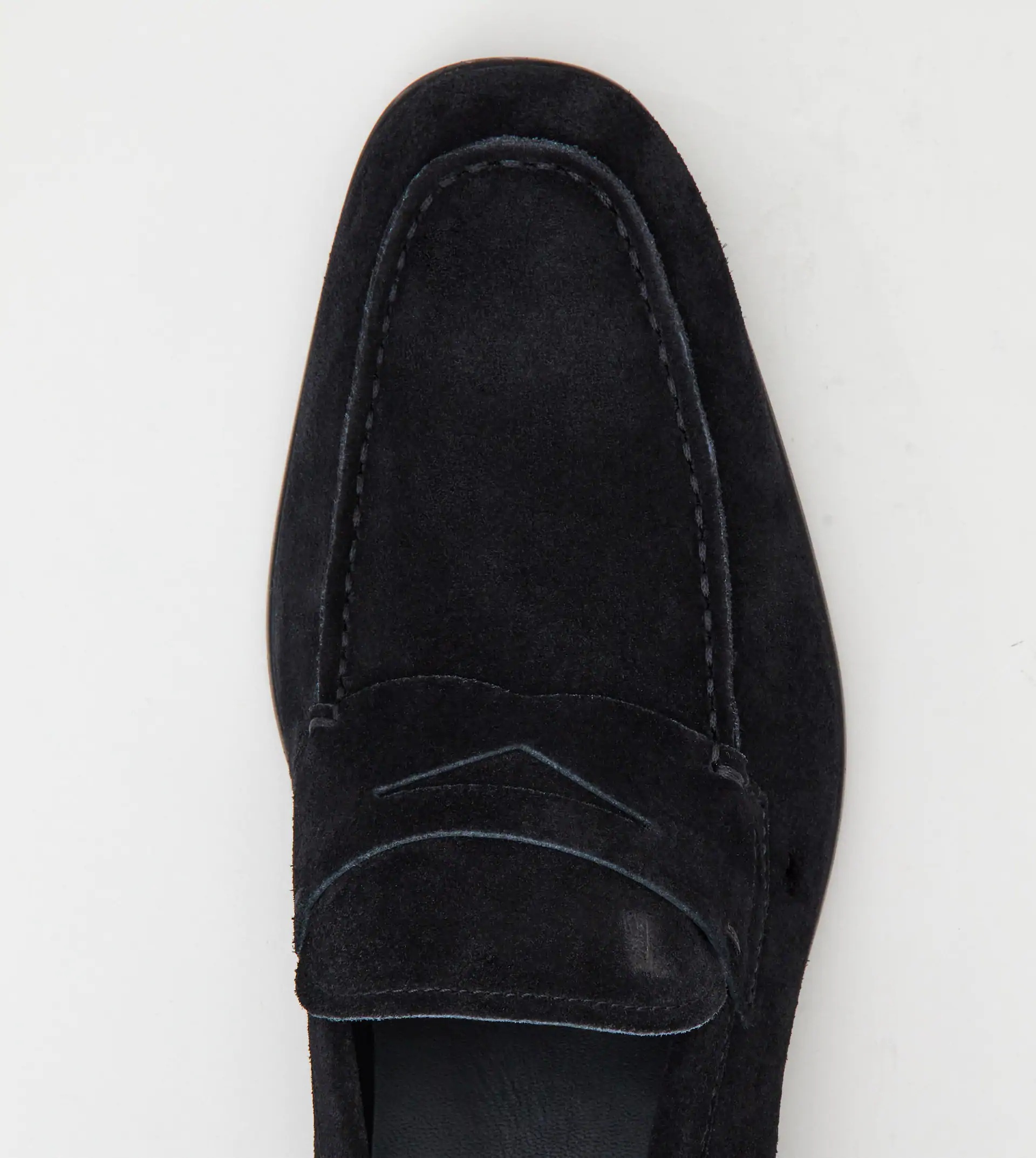 LOAFERS IN SUEDE - BLACK - 3