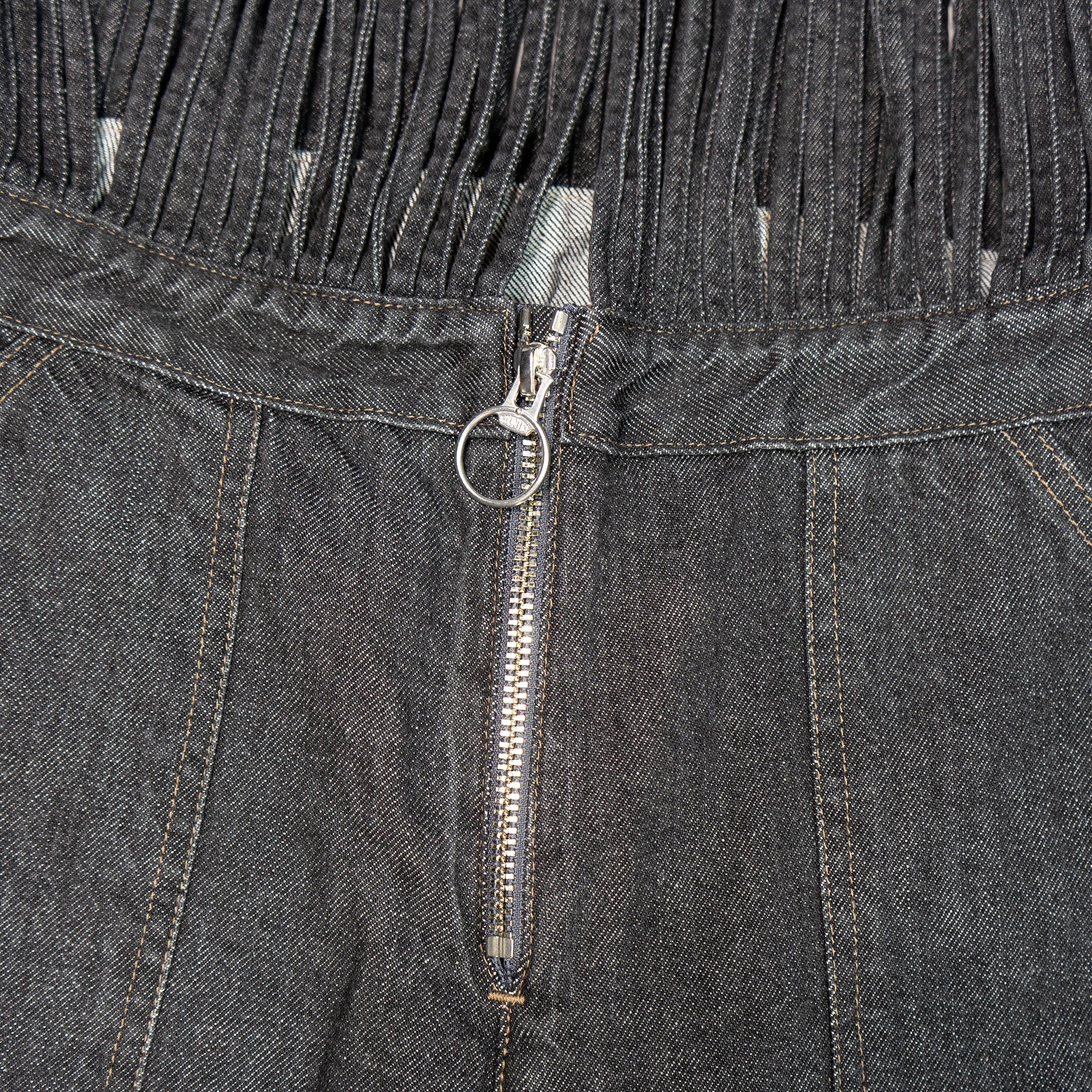 11.5oz BLACK DENIM OVERALL - 2