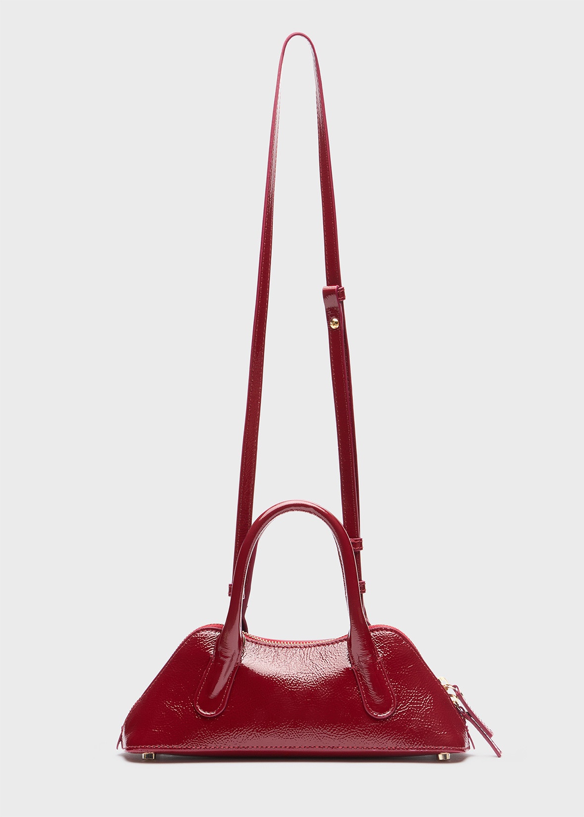 KISS ME MINI BAG IN PATENT LEATHER WITH B MONOGRAM - 3