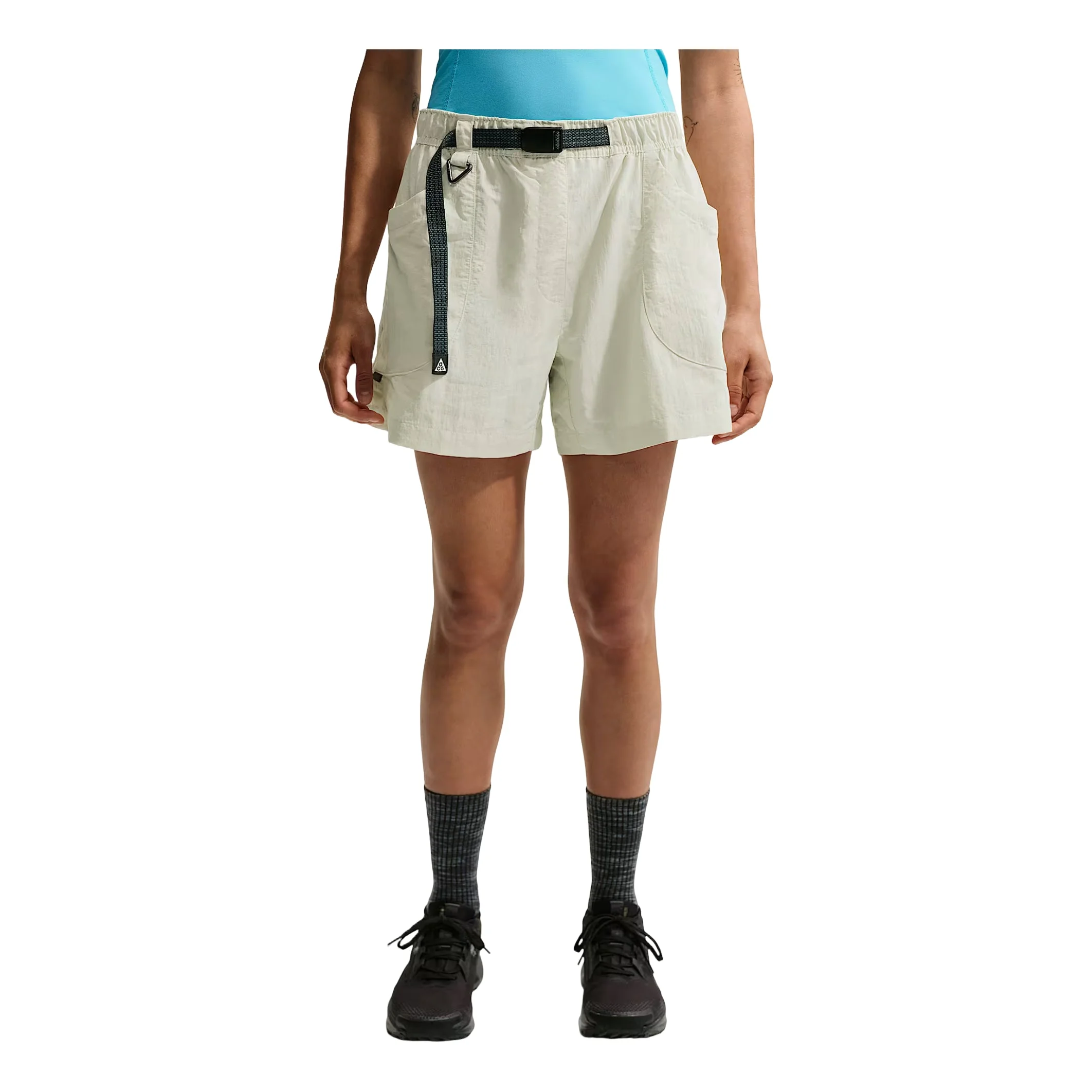 (WMNS) Nike x ACG Dolomiti Shorts 'Sea Glass Black Spruce Summit White' IF0970-020 - 1