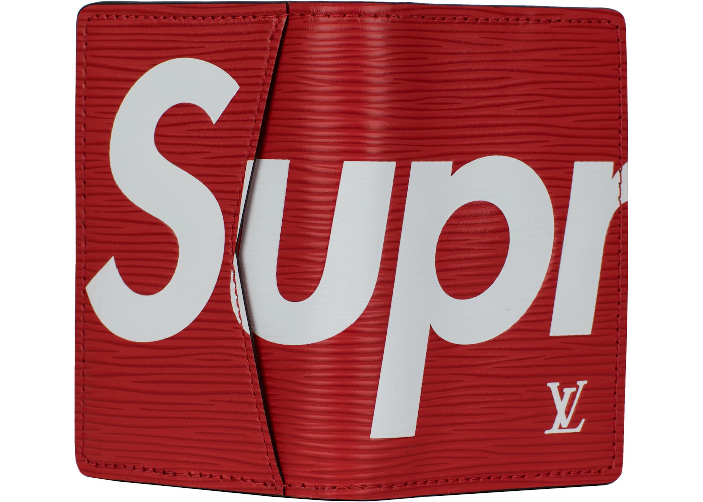 Louis Vuitton x Supreme Pocket Organizer Epi Red - 3