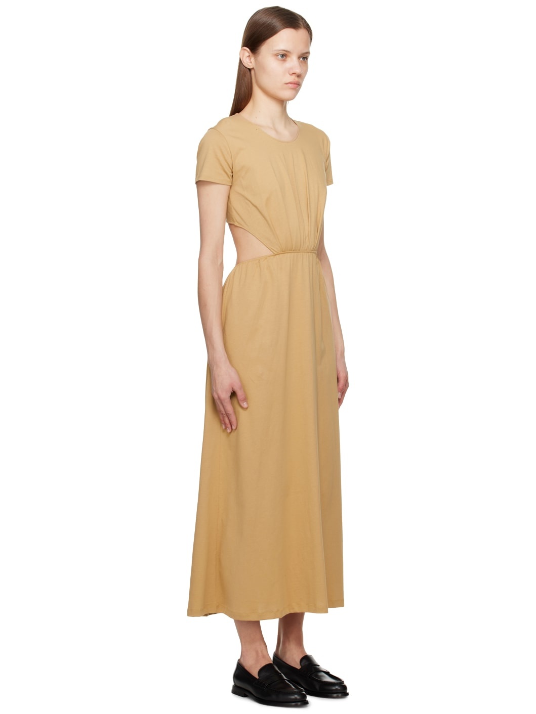 Beige Seram Midi Dress - 2