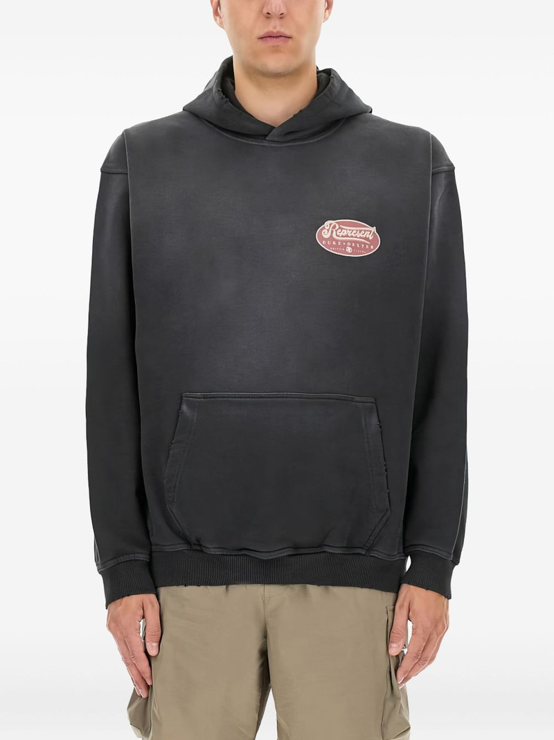 logo-detail hoodie 1