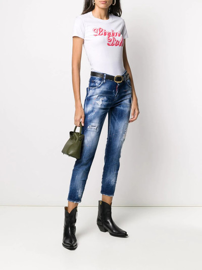 DSQUARED2 Livin' Doll print T-shirt outlook