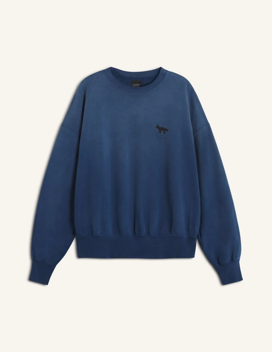 MAISON KITSUNE x KURO SUNFADED FOX SWEAT SHIRT - 1