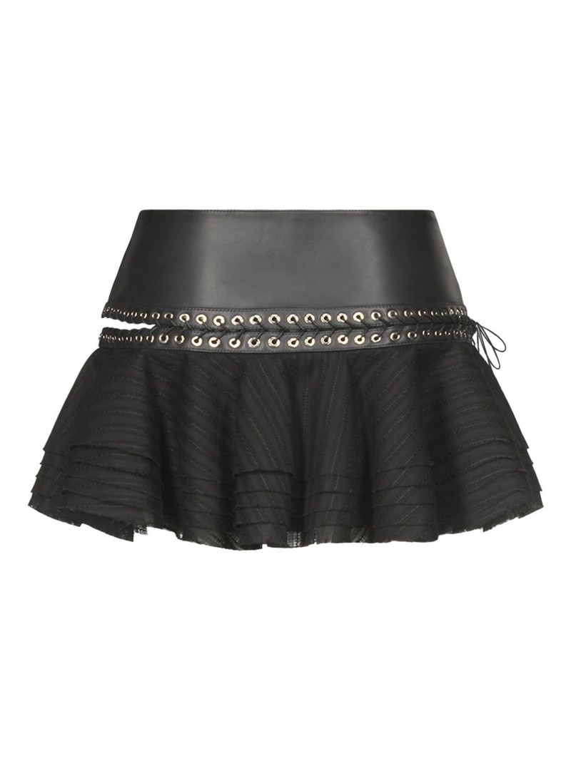 LUDOVIC DE SAINT SERNIN Charlotte mini skirt outlook
