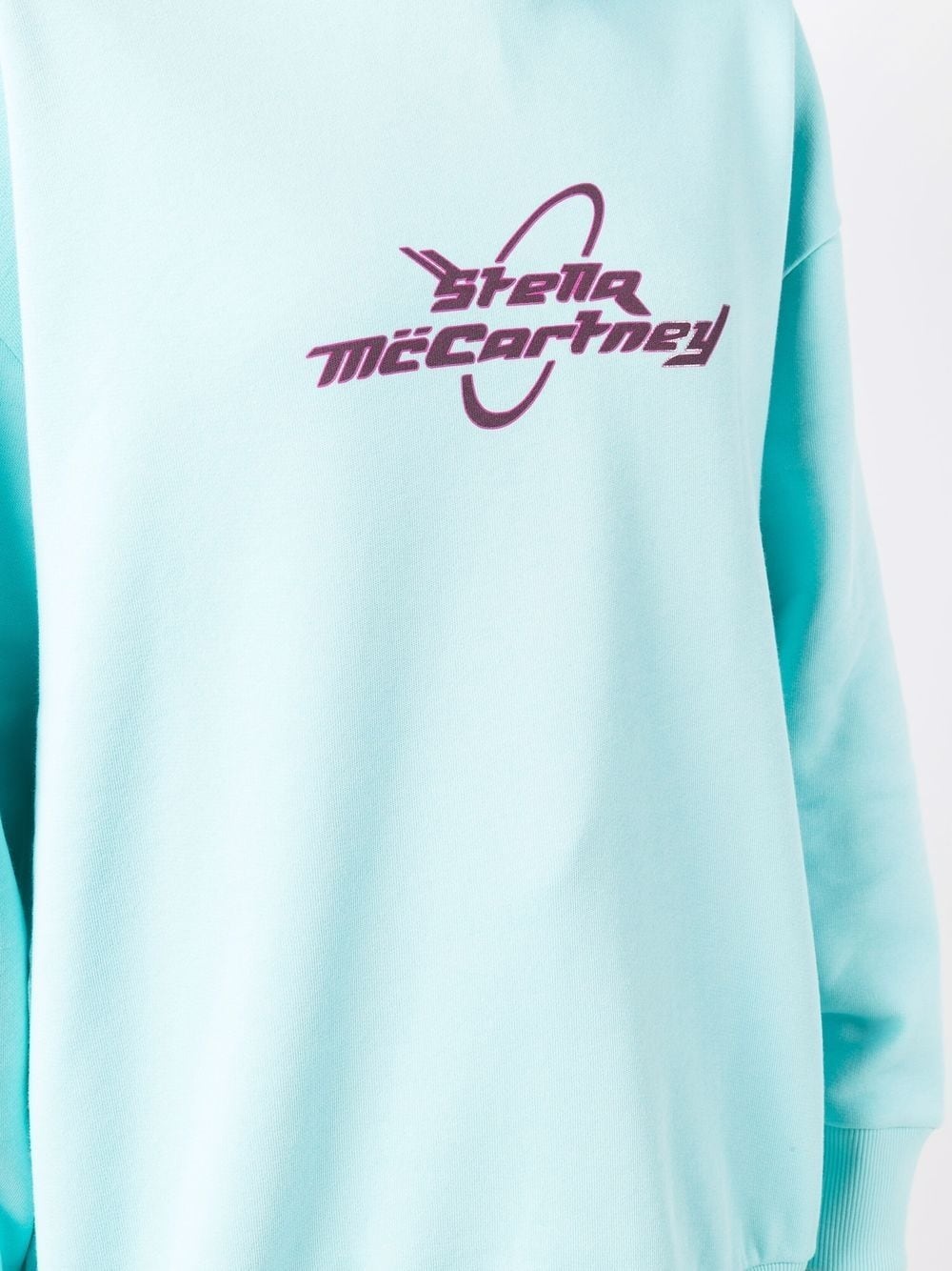 logo-print long-sleeve hoodie - 5