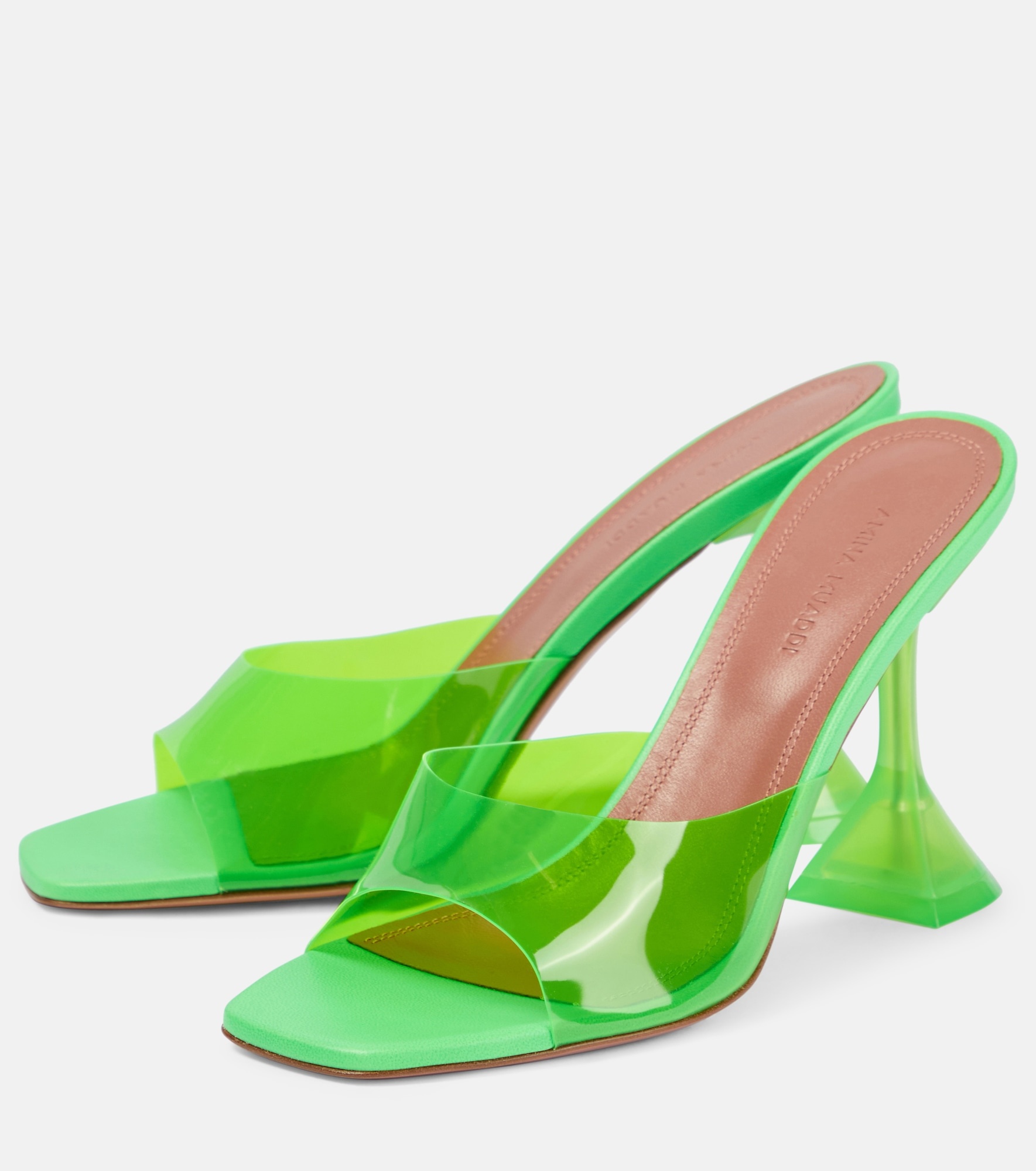 Lupita PVC mules - 5