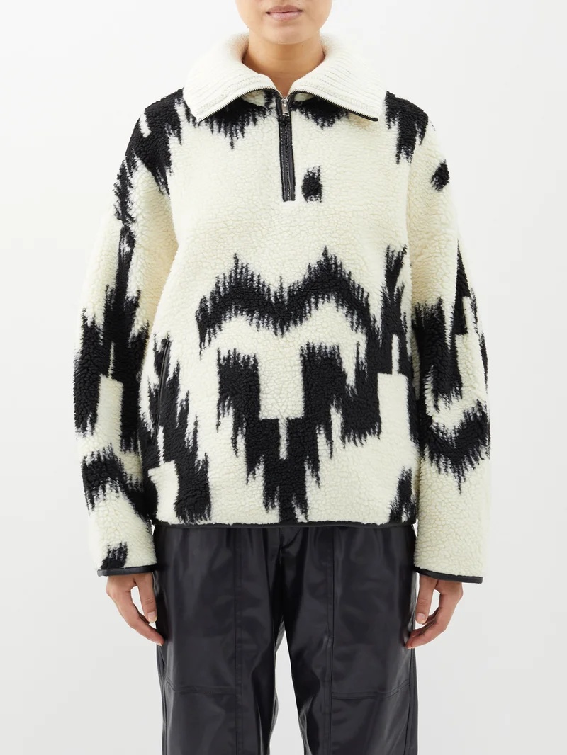 Women's Marner Zipped Fleece Sweater In