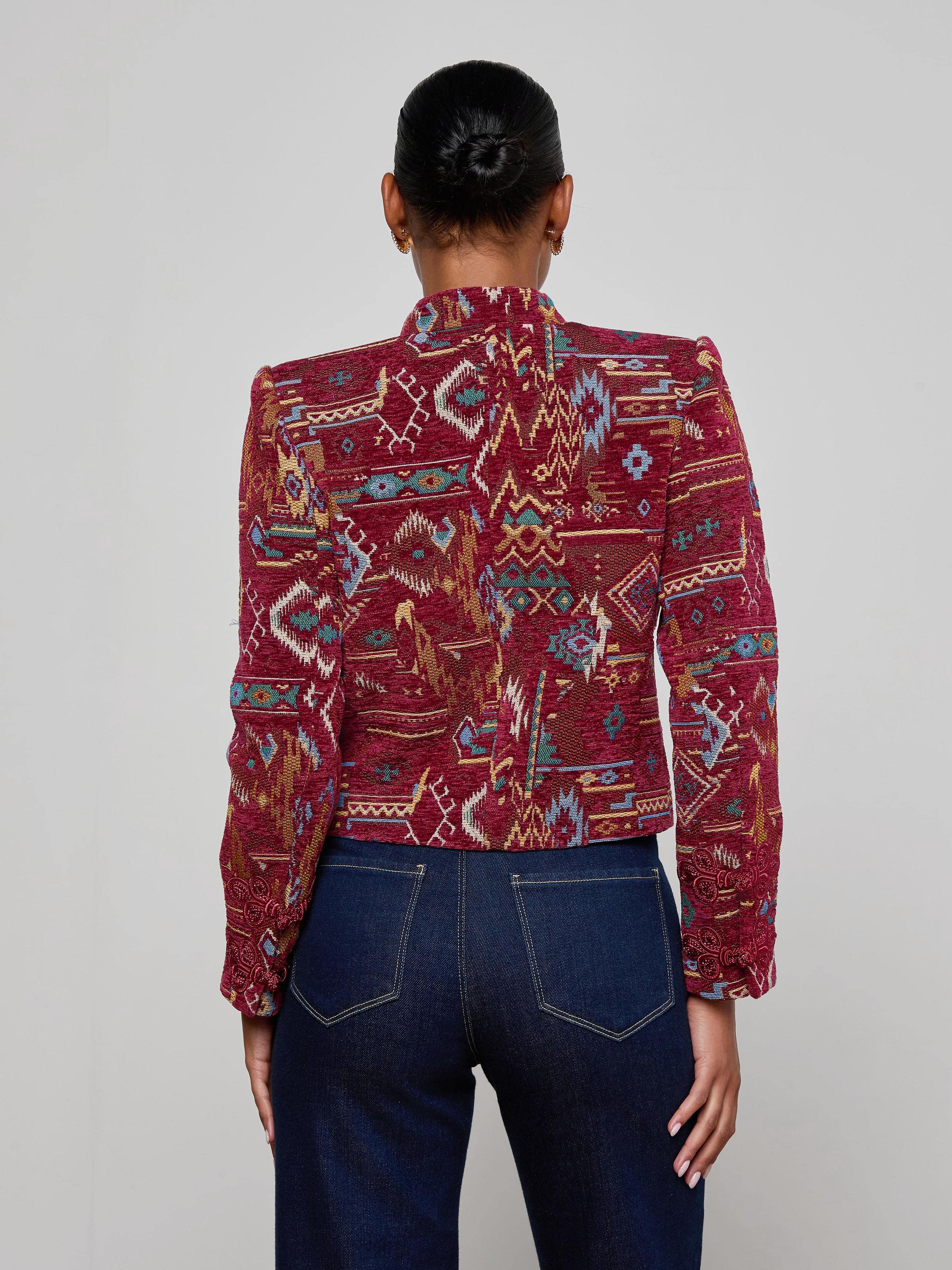 Asha Jacquard Jacket - 5