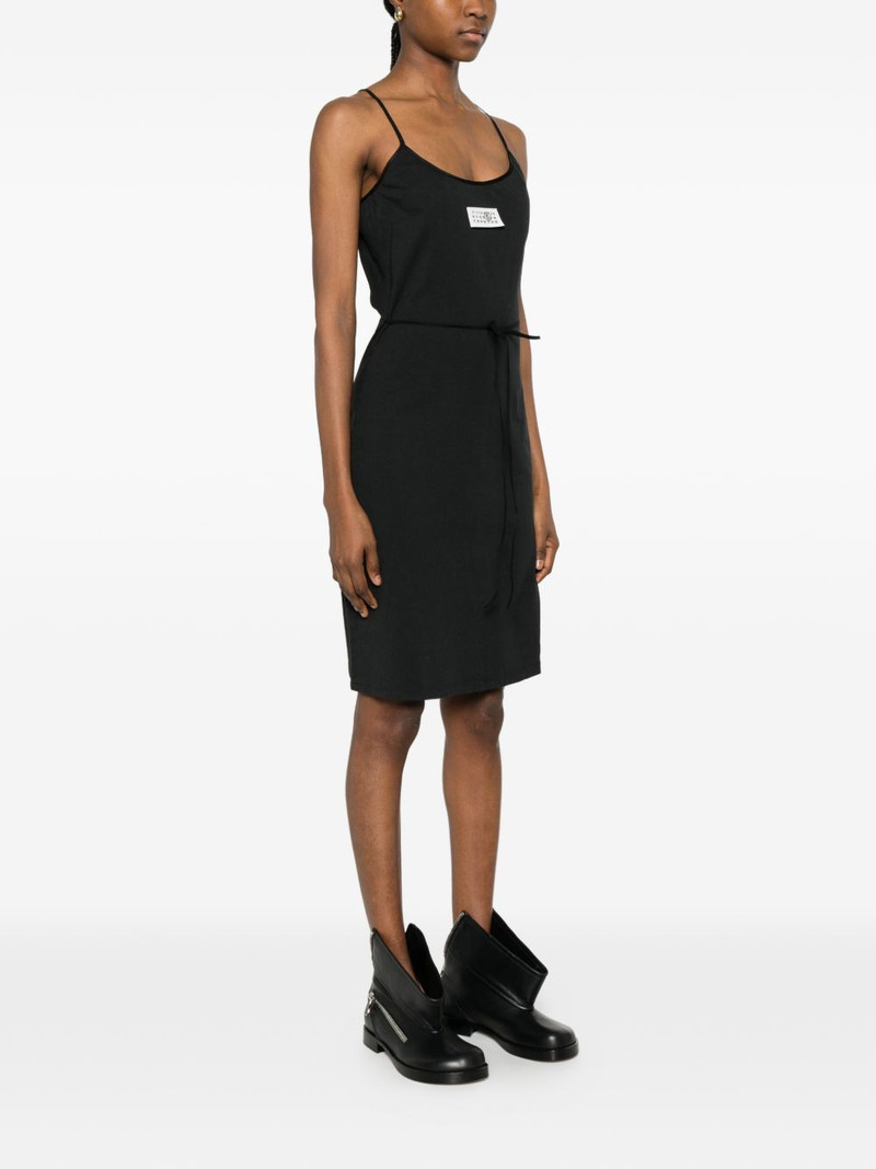 spaghetti-strap logo-detail mini dress 3