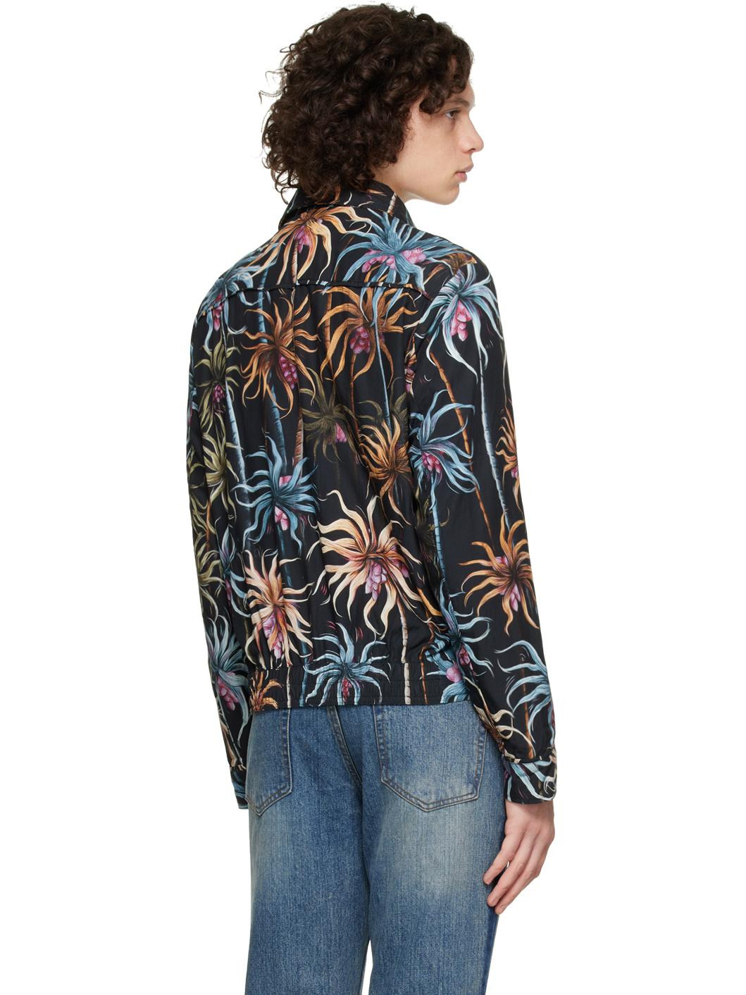 Black Night Palm Jacket - 4
