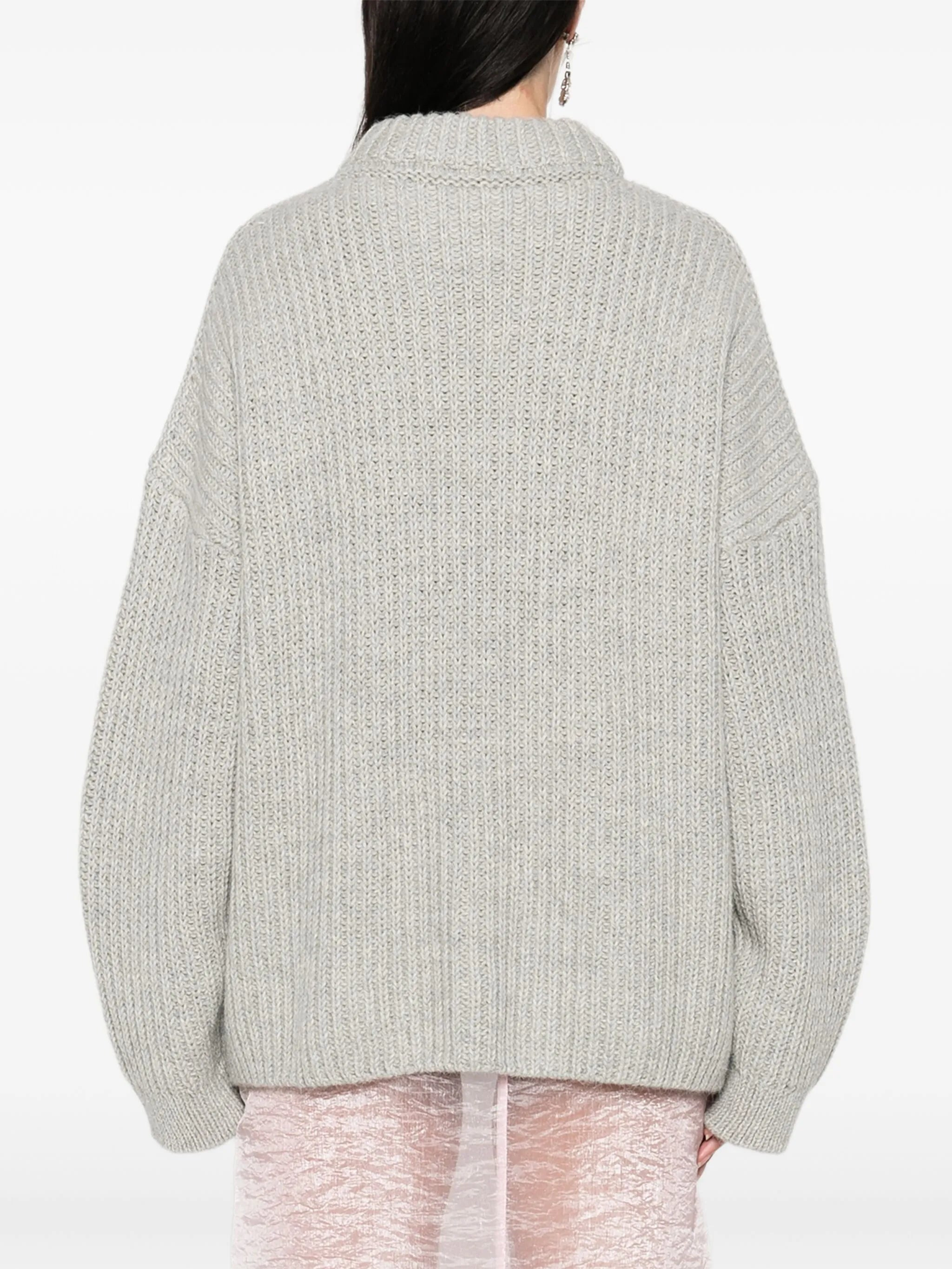 Cecilie Bahnsen Cable-knit Crew-neck Sweater - 5