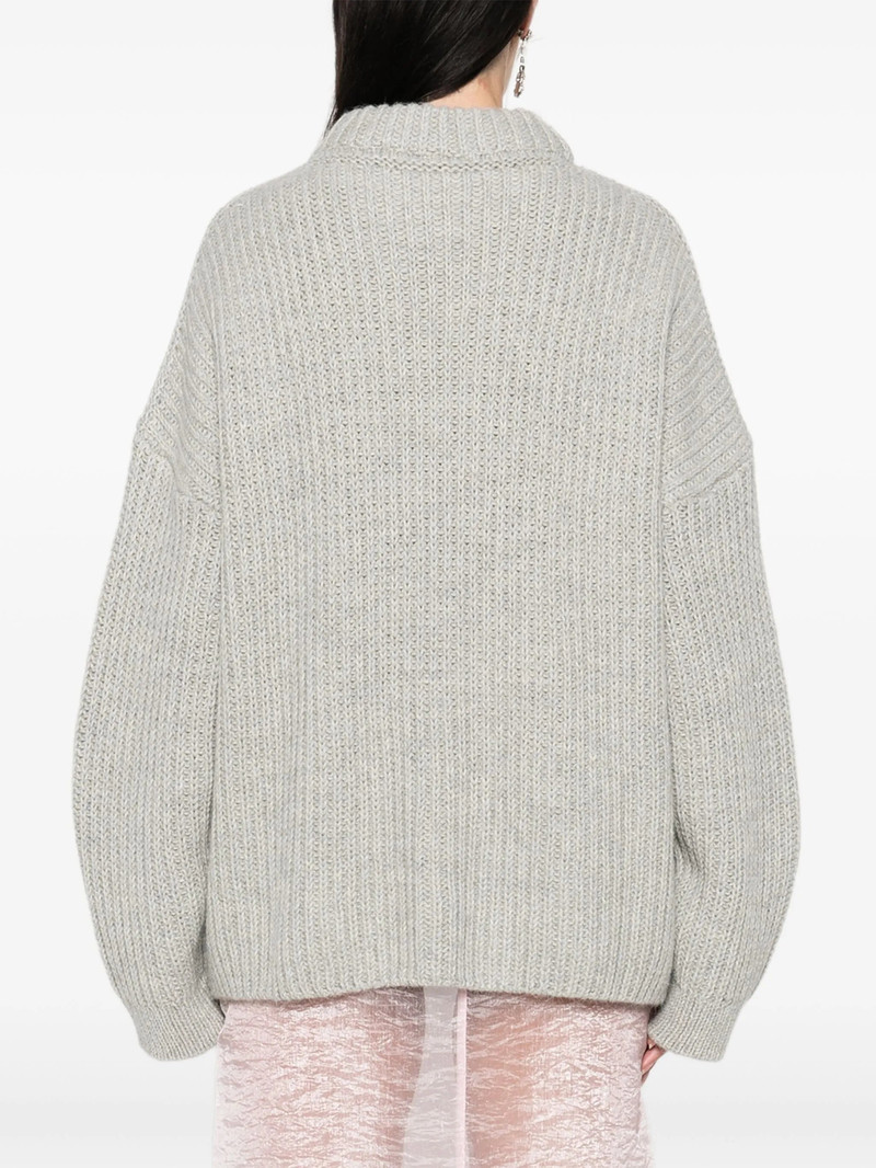Cecilie Bahnsen Cable-knit Crew-neck Sweater 5