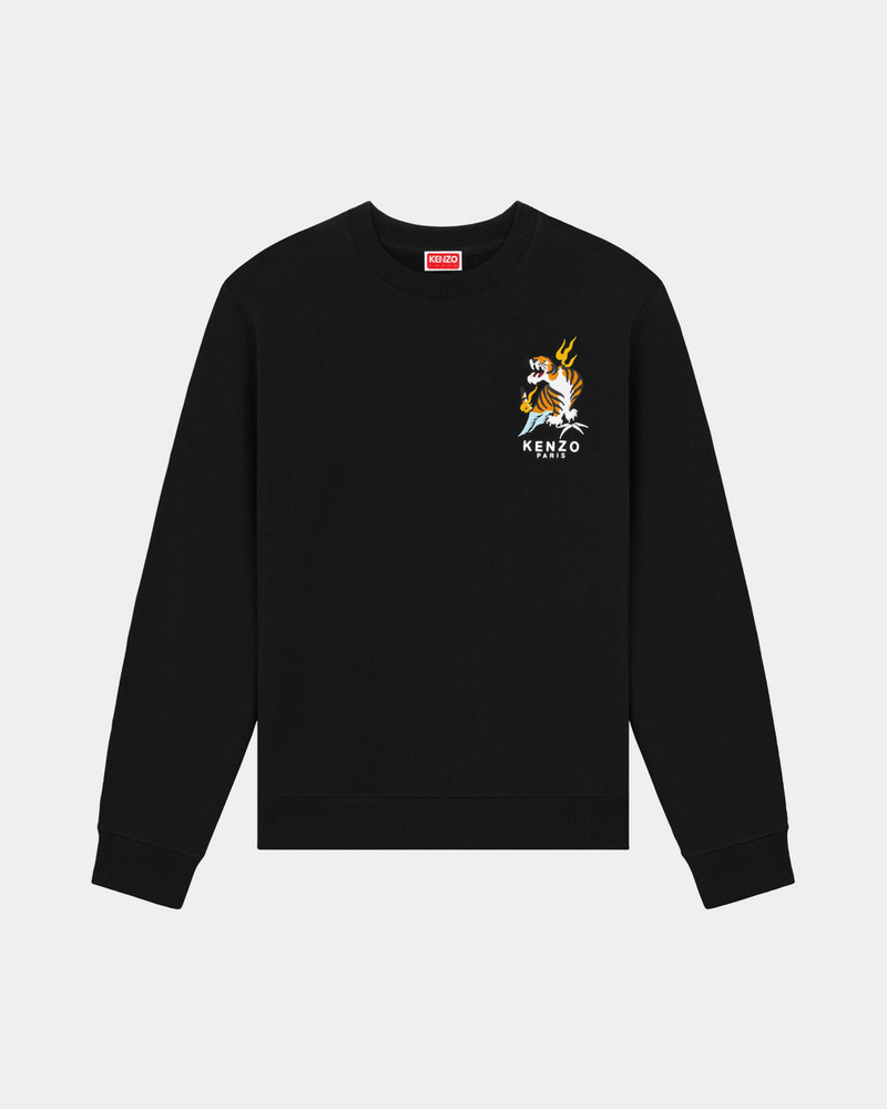 'Year of the Dragon' classic embroidered sweatshirt 1
