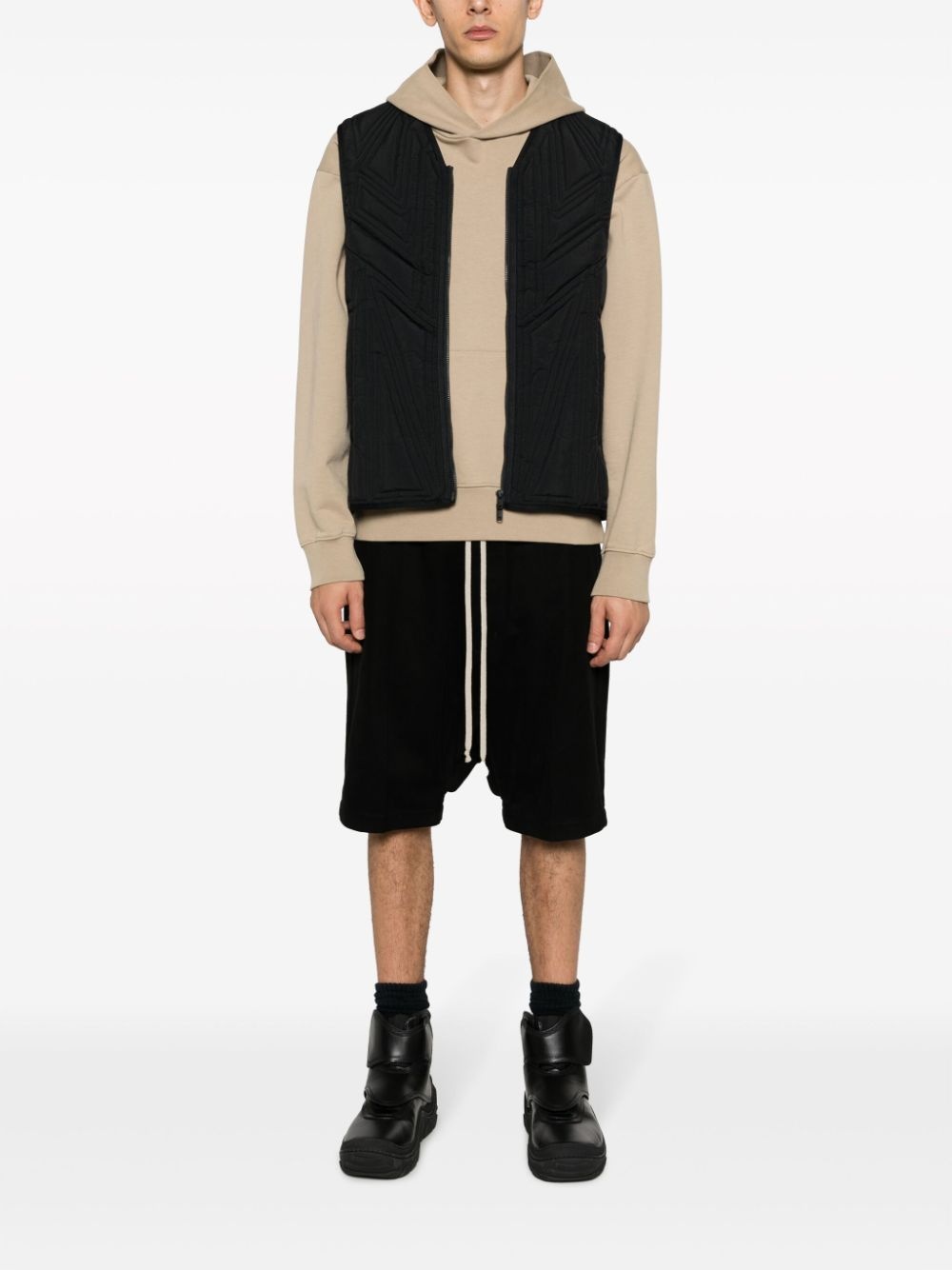 x Adidas quilted zip-up vest - 2