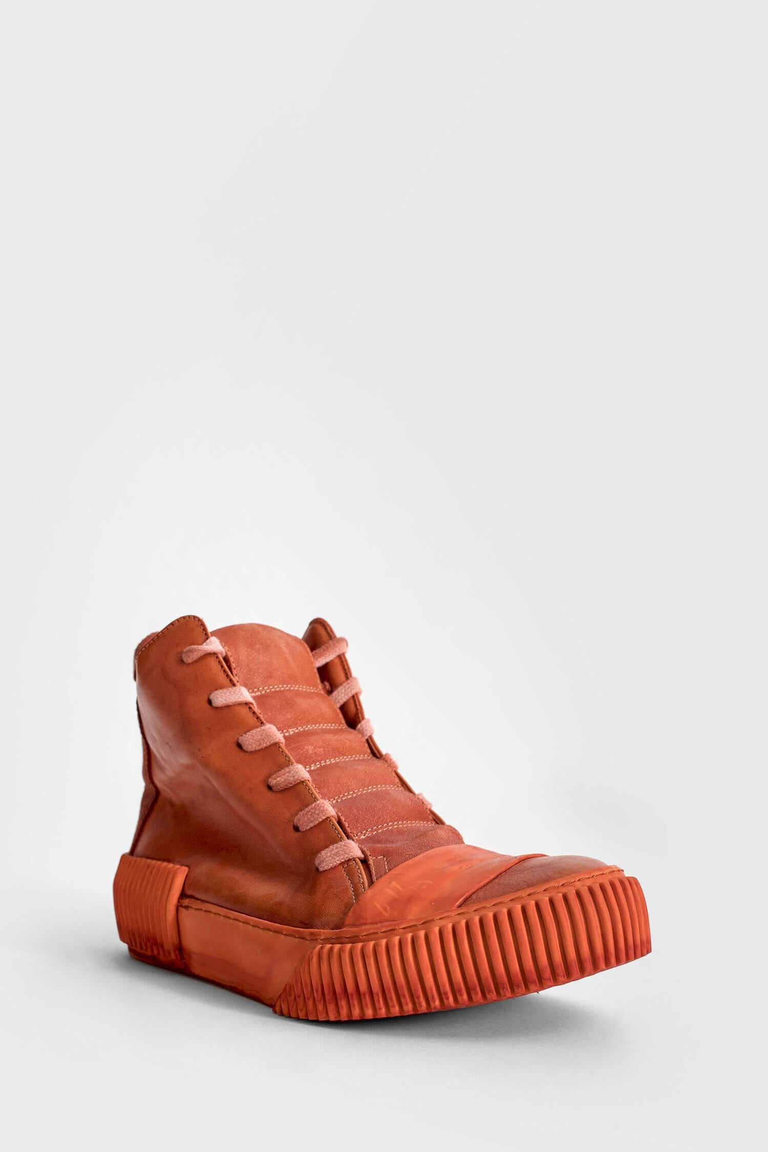 BORIS BIDJAN SABERI MAN ORANGE SNEAKERS - 2
