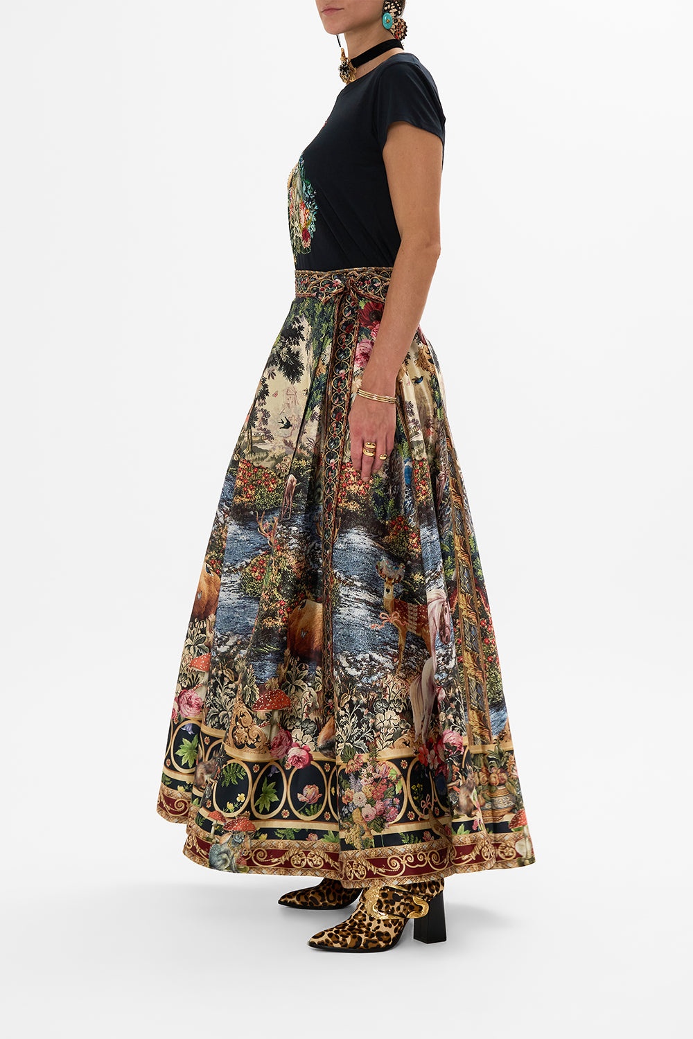 MAXI WRAP SKIRT - 4