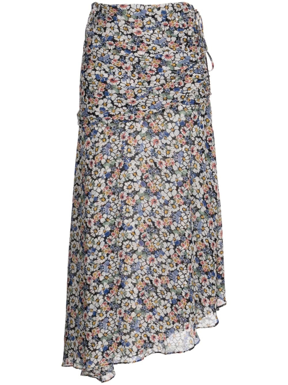Lucien floral-print skirt - 1