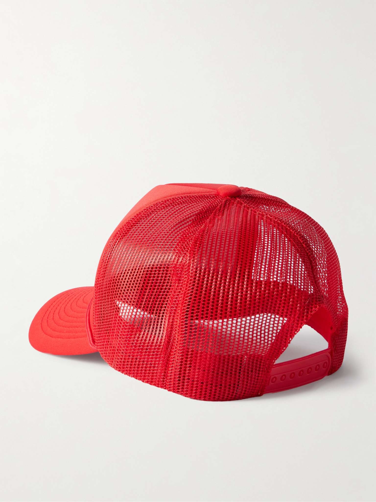 Logo-Print Foam and Mesh Trucker Cap - 3