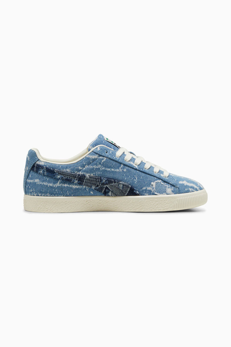 Clyde Denim Sneakers 7