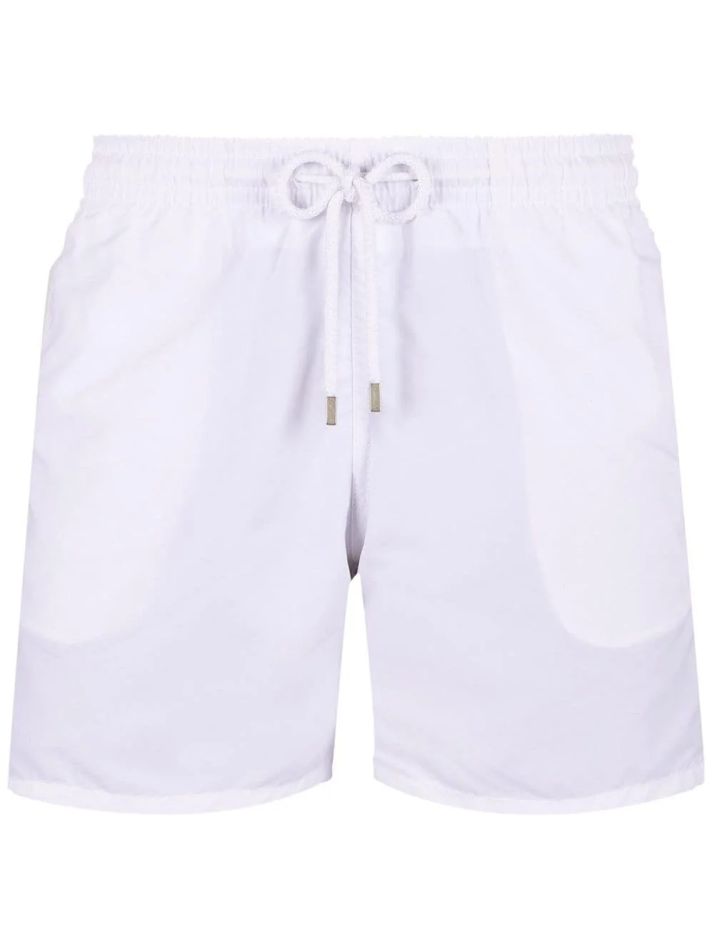 logo-appliqué swim shorts - 1
