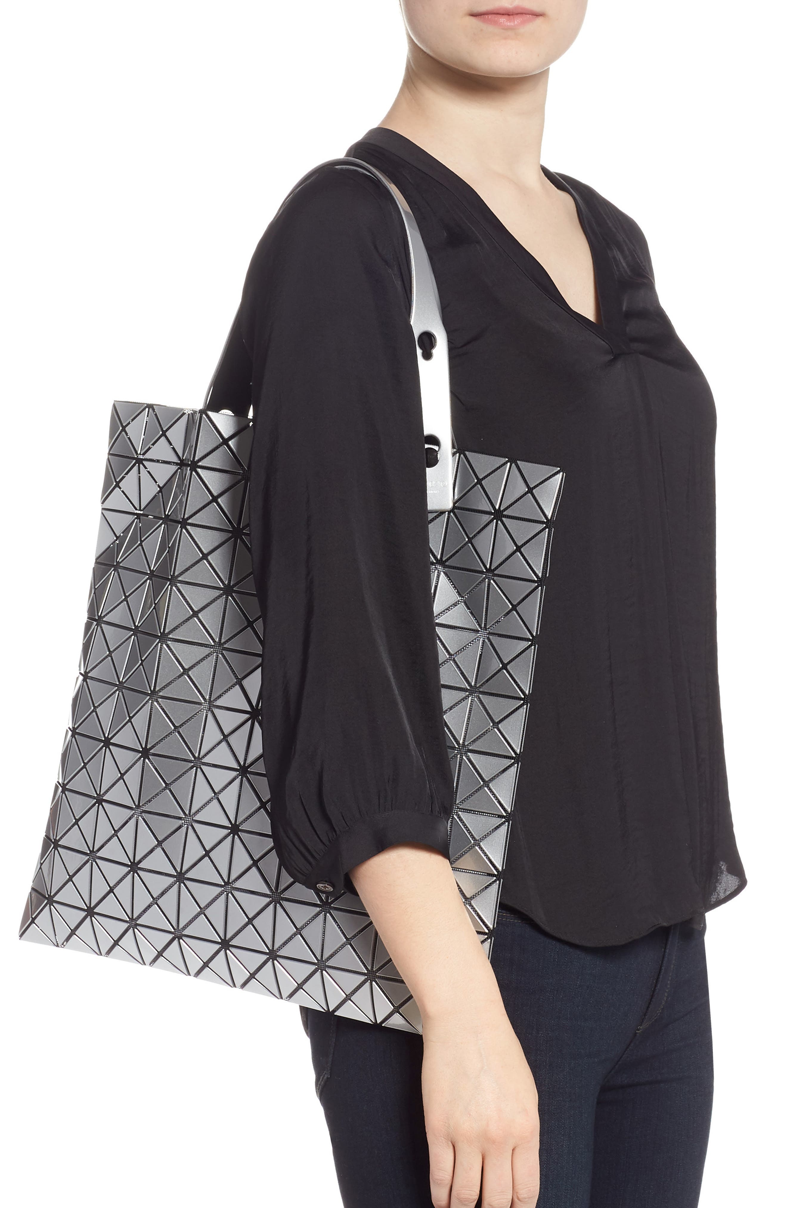 Bao Bao Issey Miyake Prism Tote in Silver at Nordstrom - 2
