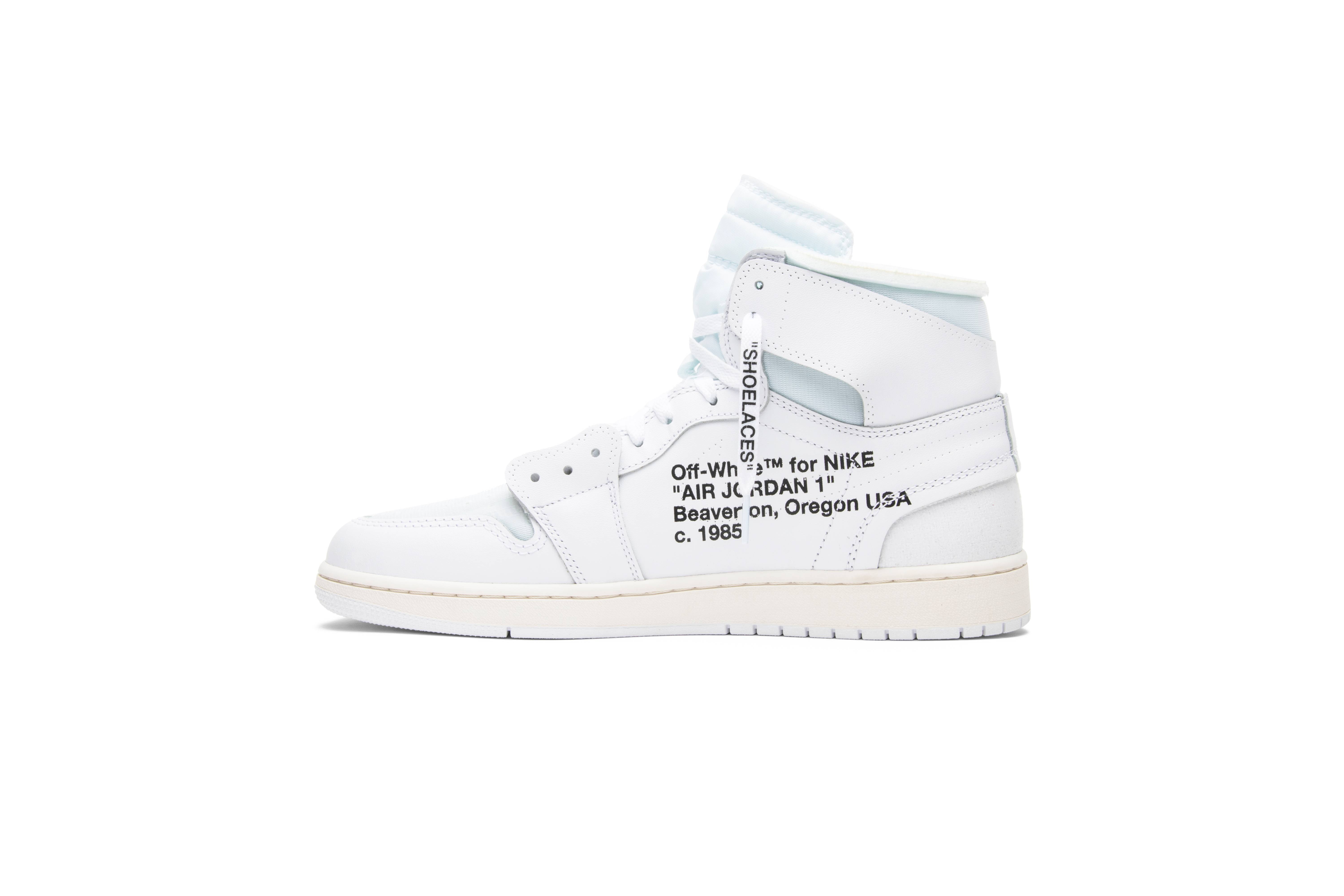 Off-White x Air Jordan 1 Retro High OG 'White' 2018 - 3