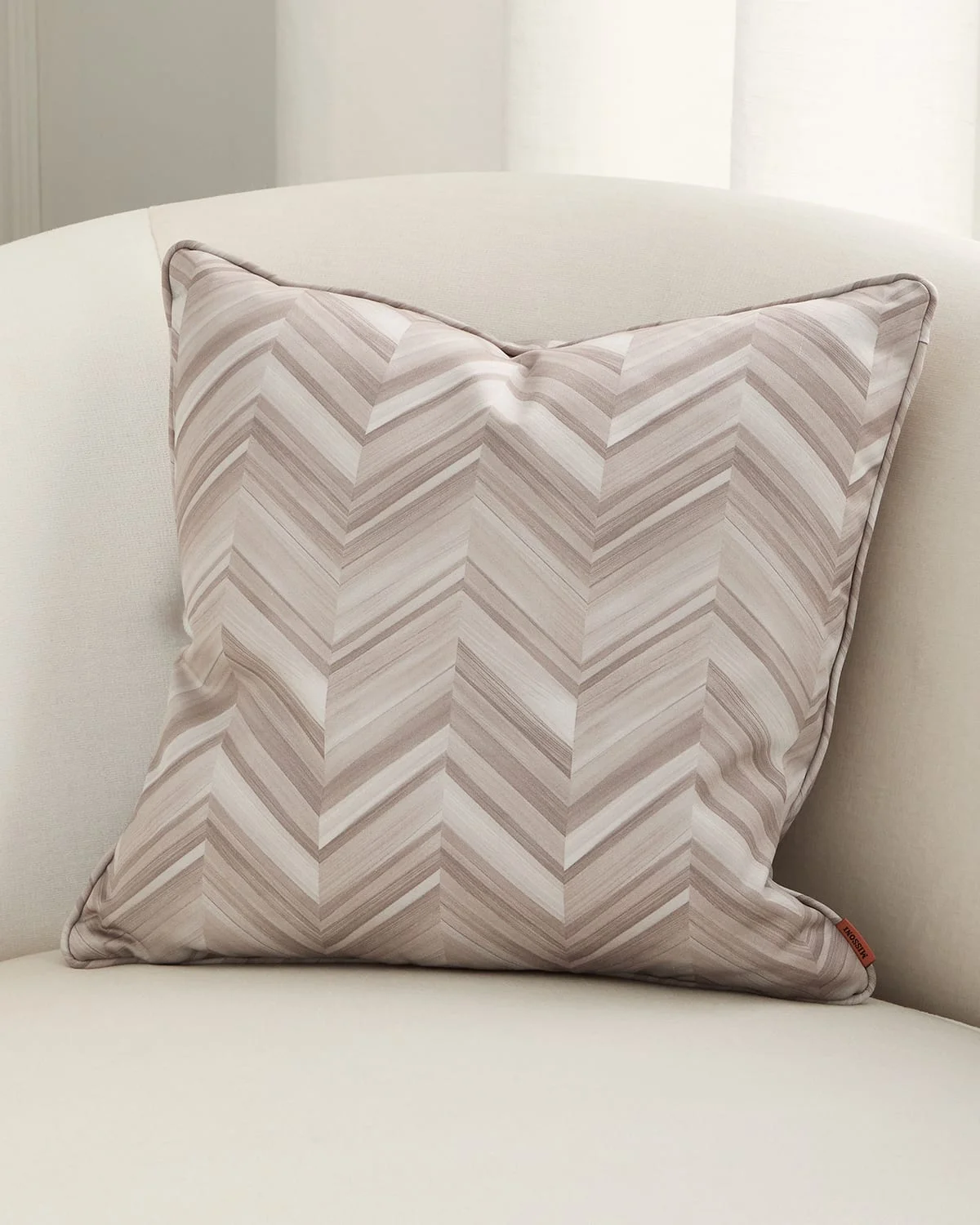 Layers Inlay Cushion, 16" Square - 1