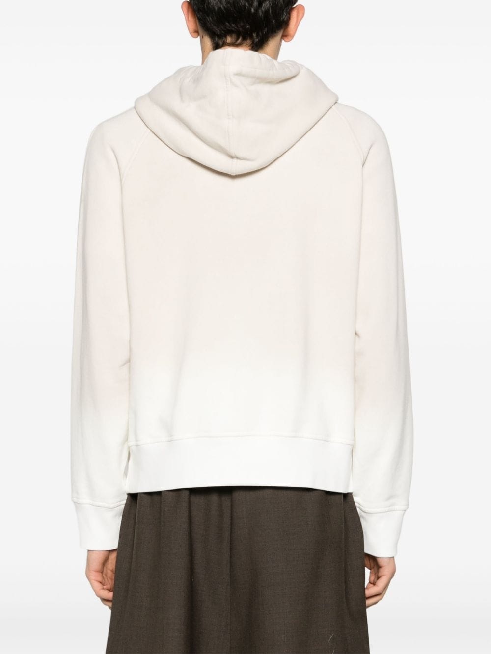 ombrÃ©-effect cotton hoodie - 4