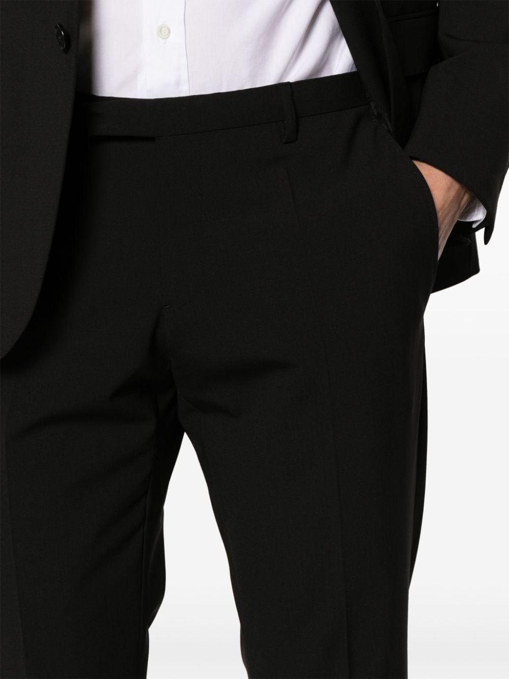 notch-lapels single-breasted suit - 6