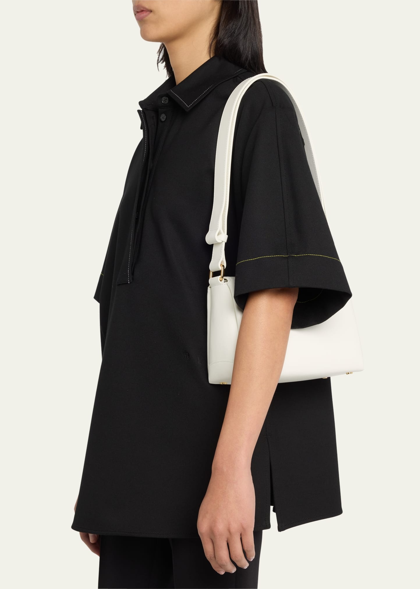 Small Leather Shoulder Bag - 2