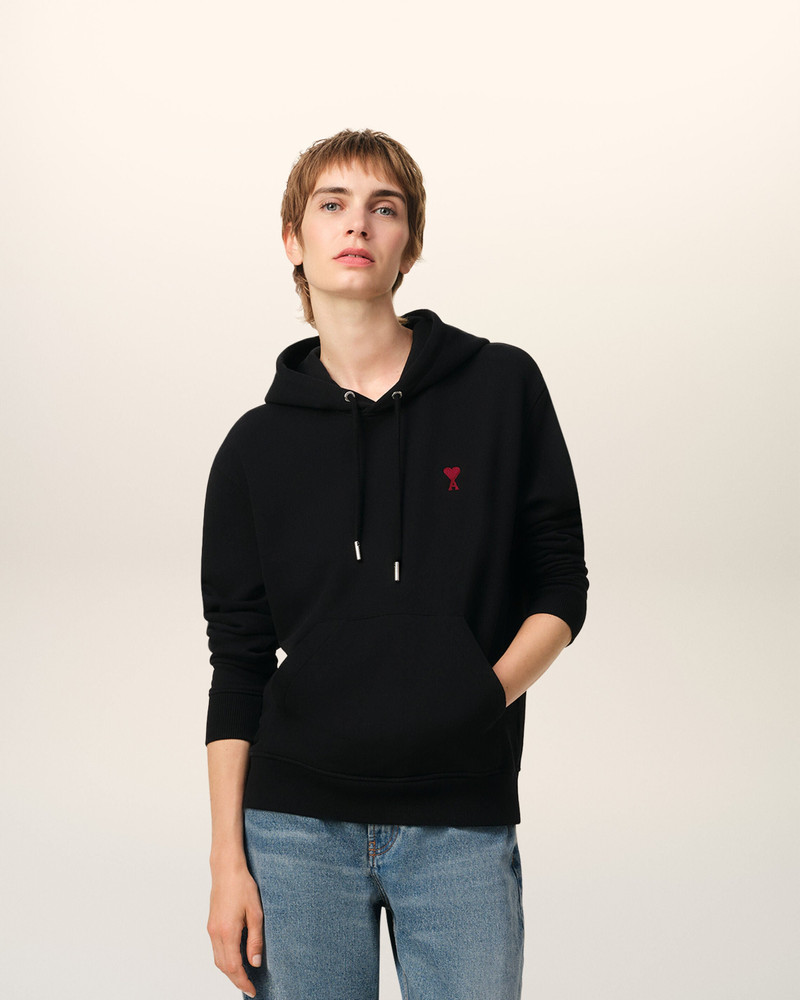 AMI Paris RED AMI DE COEUR HOODIE outlook