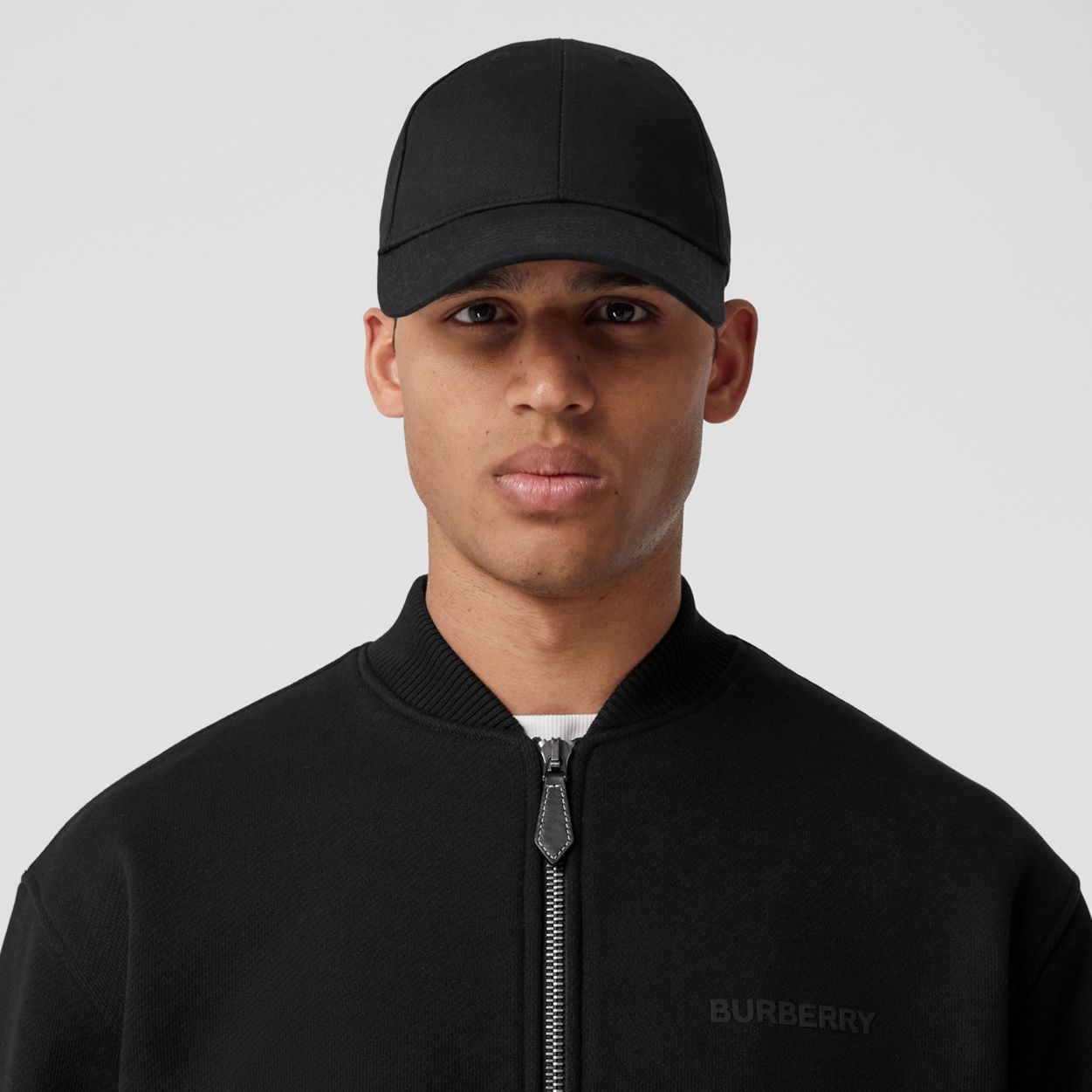 Monster Graphic Cotton Oversized Bomber Jacket - 3
