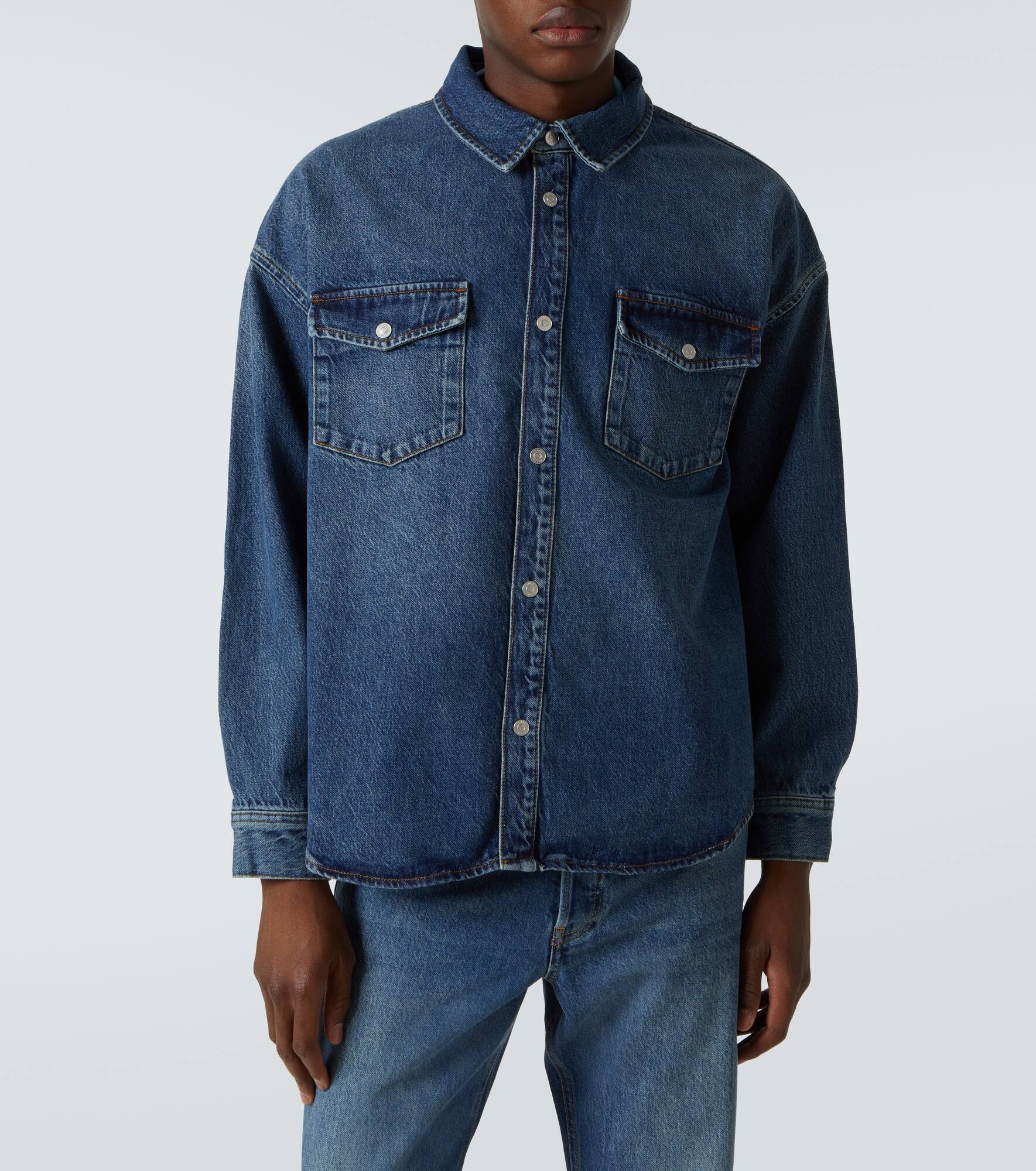 Denim overshirt - 3